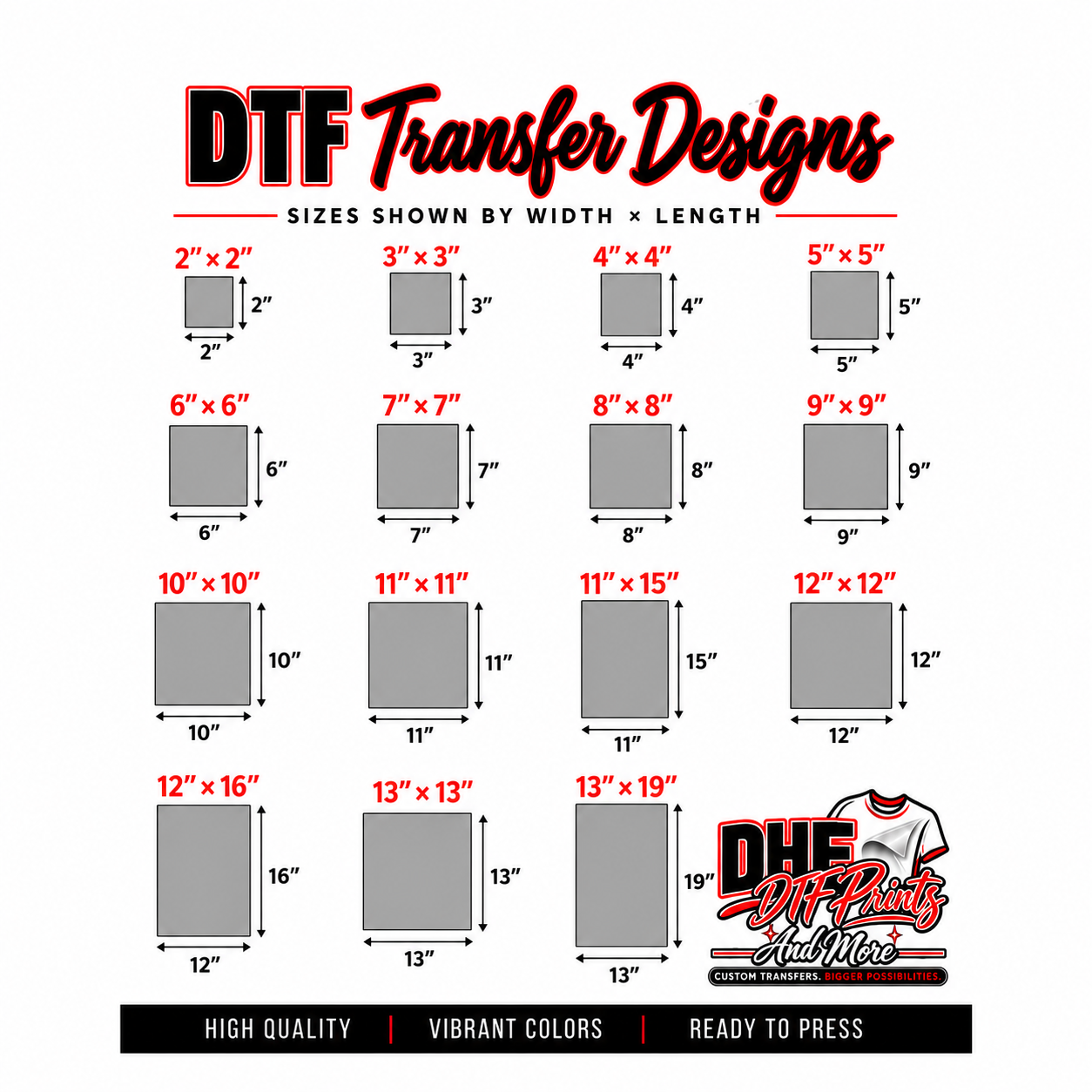 Custom DTF Transfer