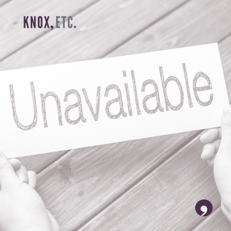 Etc. File #004  — If You Disappeared From Your Business for Two Weeks, What Would Stop?