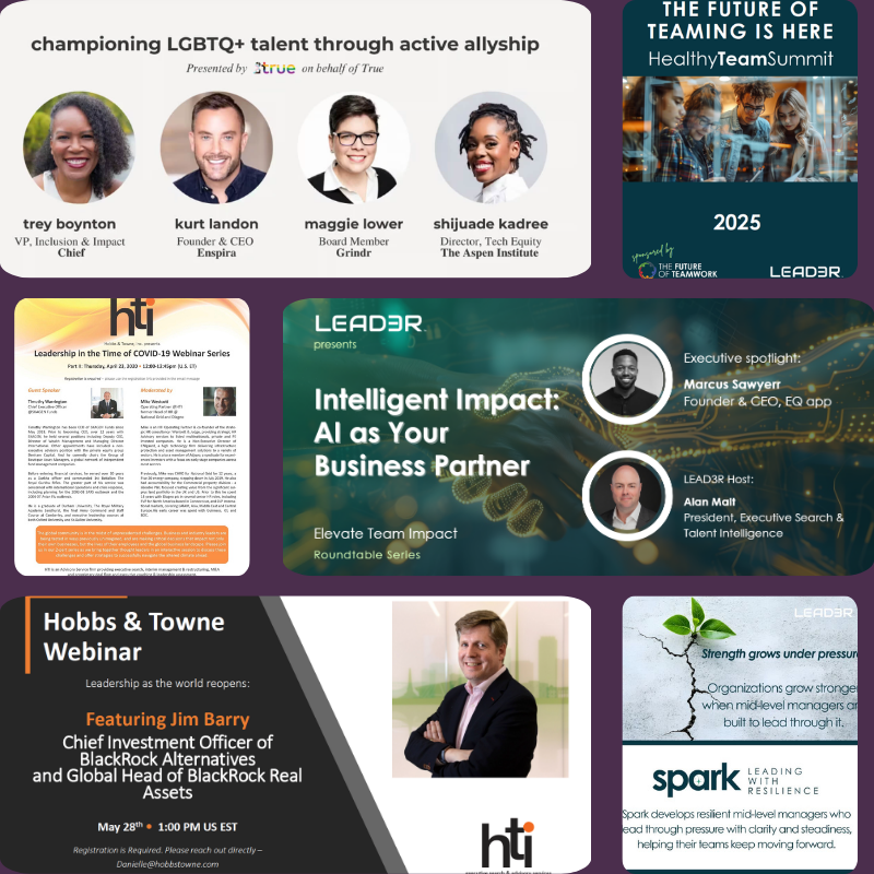 graphic with a selection of event images