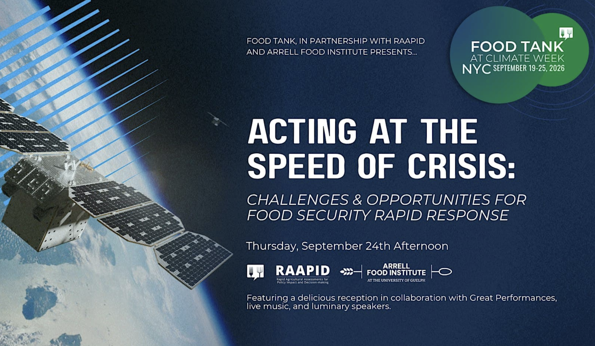 Climate Week NYC: Acting at the Speed of Crisis