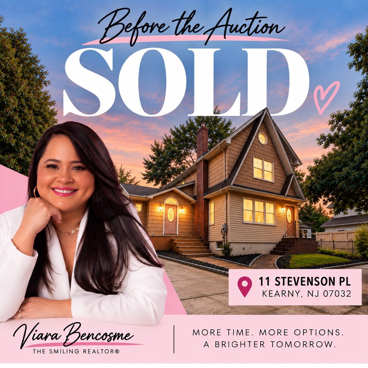SOLD BEFORE THE AUCTION 🩷🏡

10 years. That&rsquo;s how long my client had been fighting foreclosure.

When they finally made the decision to sell, even the lender didn&rsquo;t believe the sale was actually going to happen. Getting this one to the c