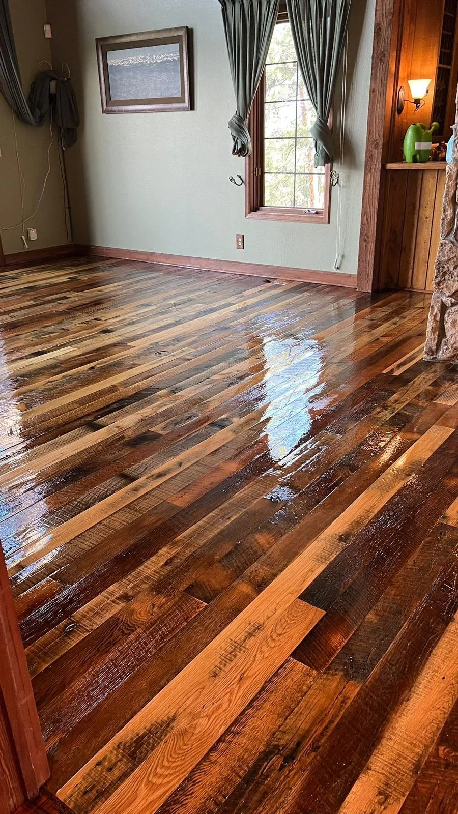 Reclaimed Hardwood Installation
