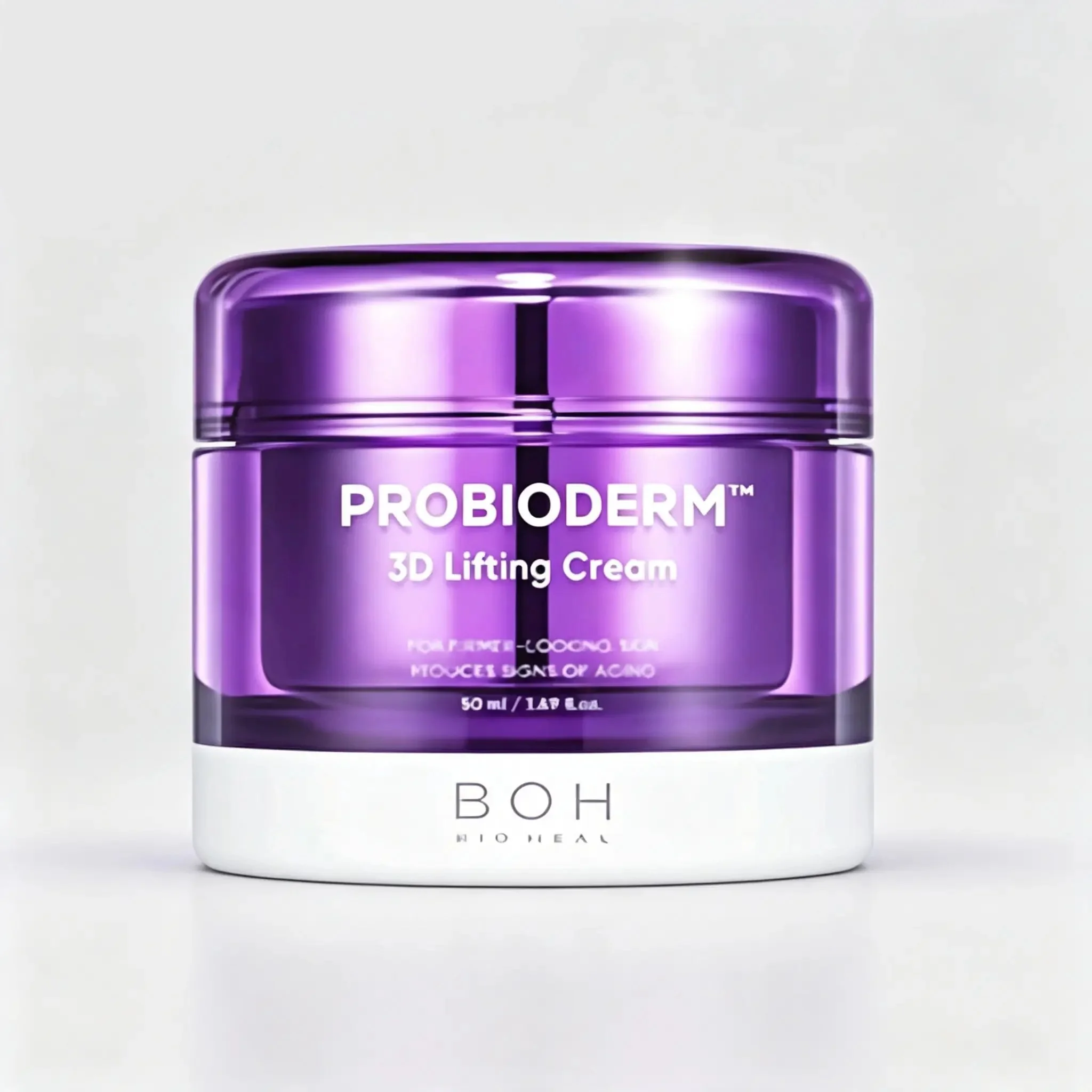 BIOHEAL BOH Probioderm 3D Lifting Cream 50ml – Firming & Anti-Wrinkle Korean Face Cream with 17-Peptide Complex