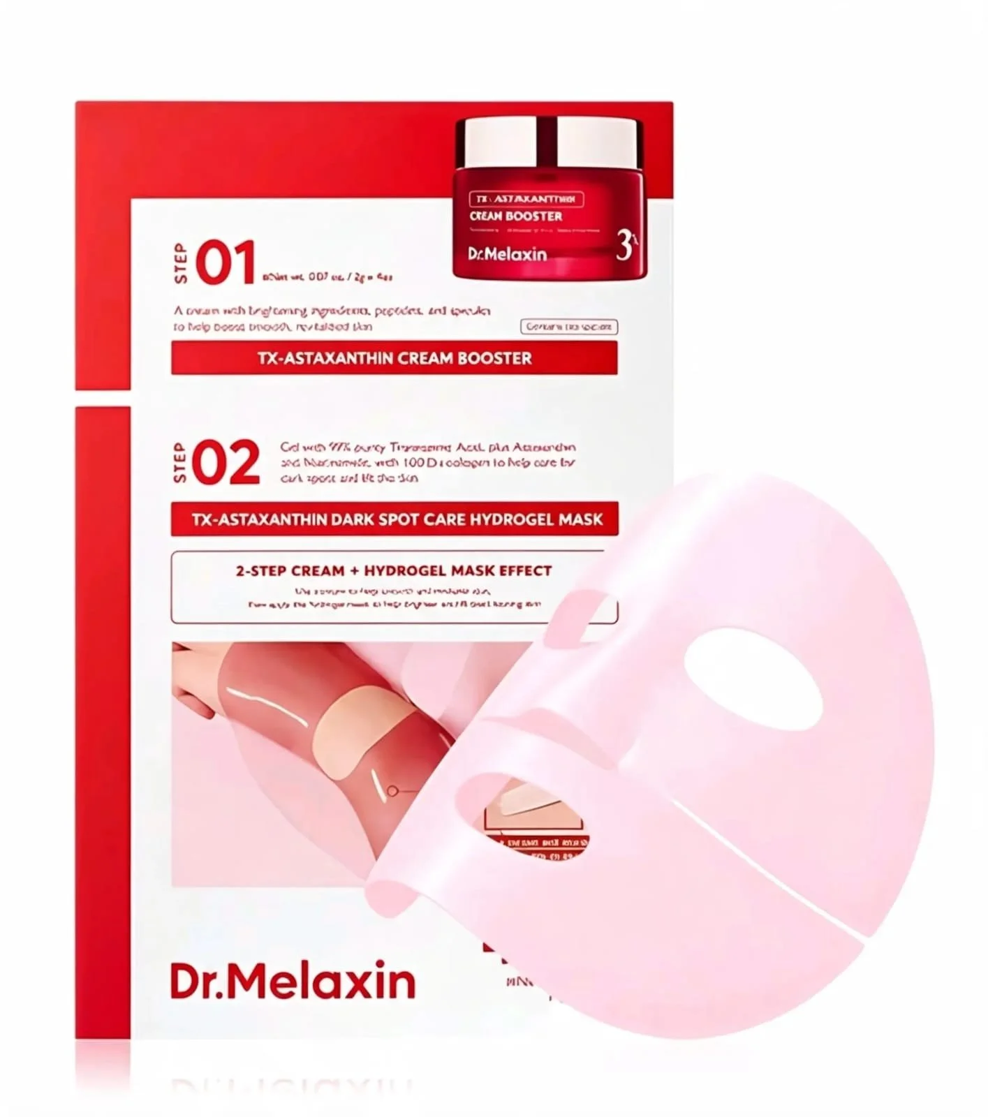 Dr.Melaxin TX Astaxanthin Dark Spot Care Hydrogel Mask 4pcs