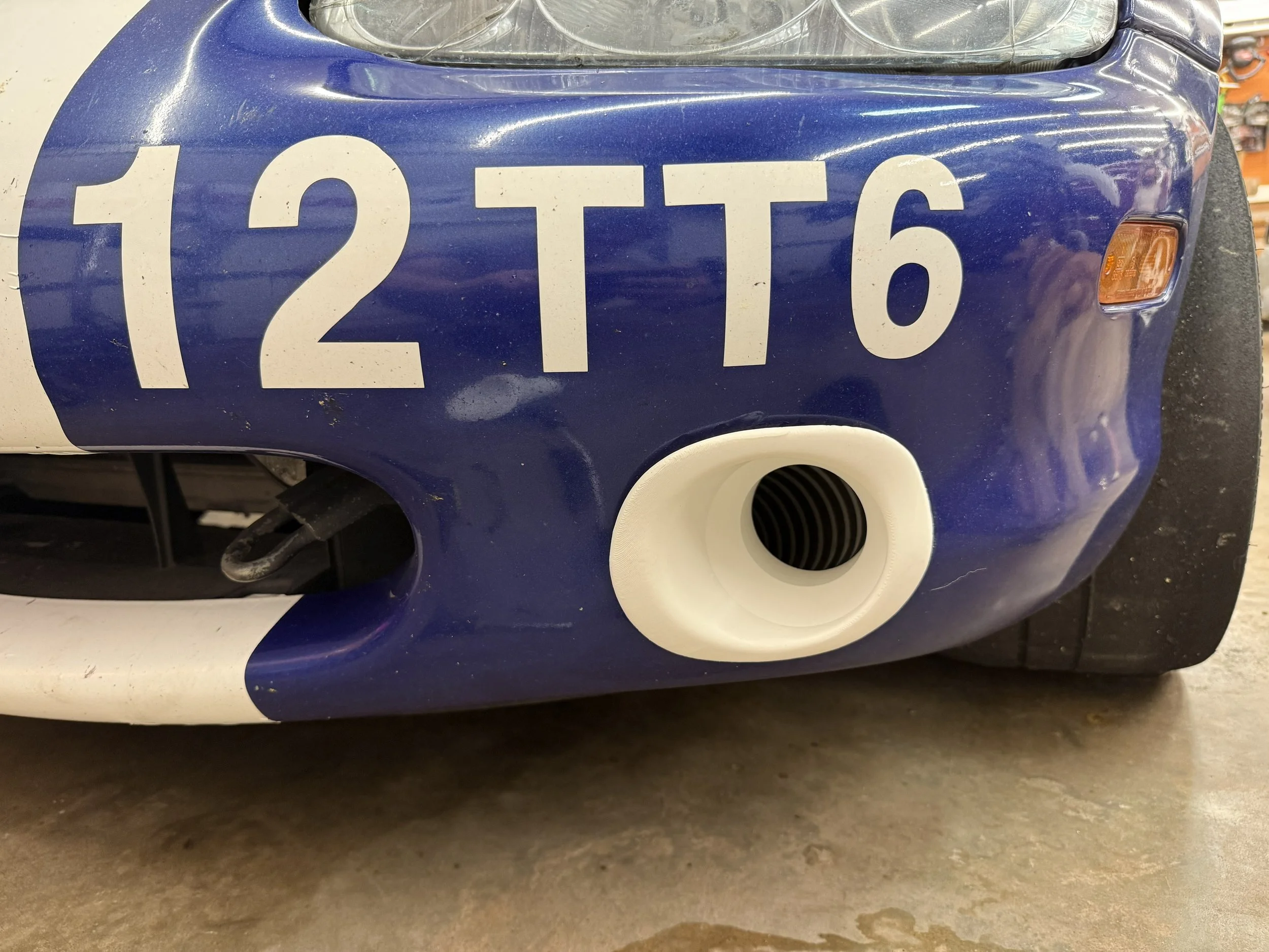NB1 Miata Fog Light Brake Ducts