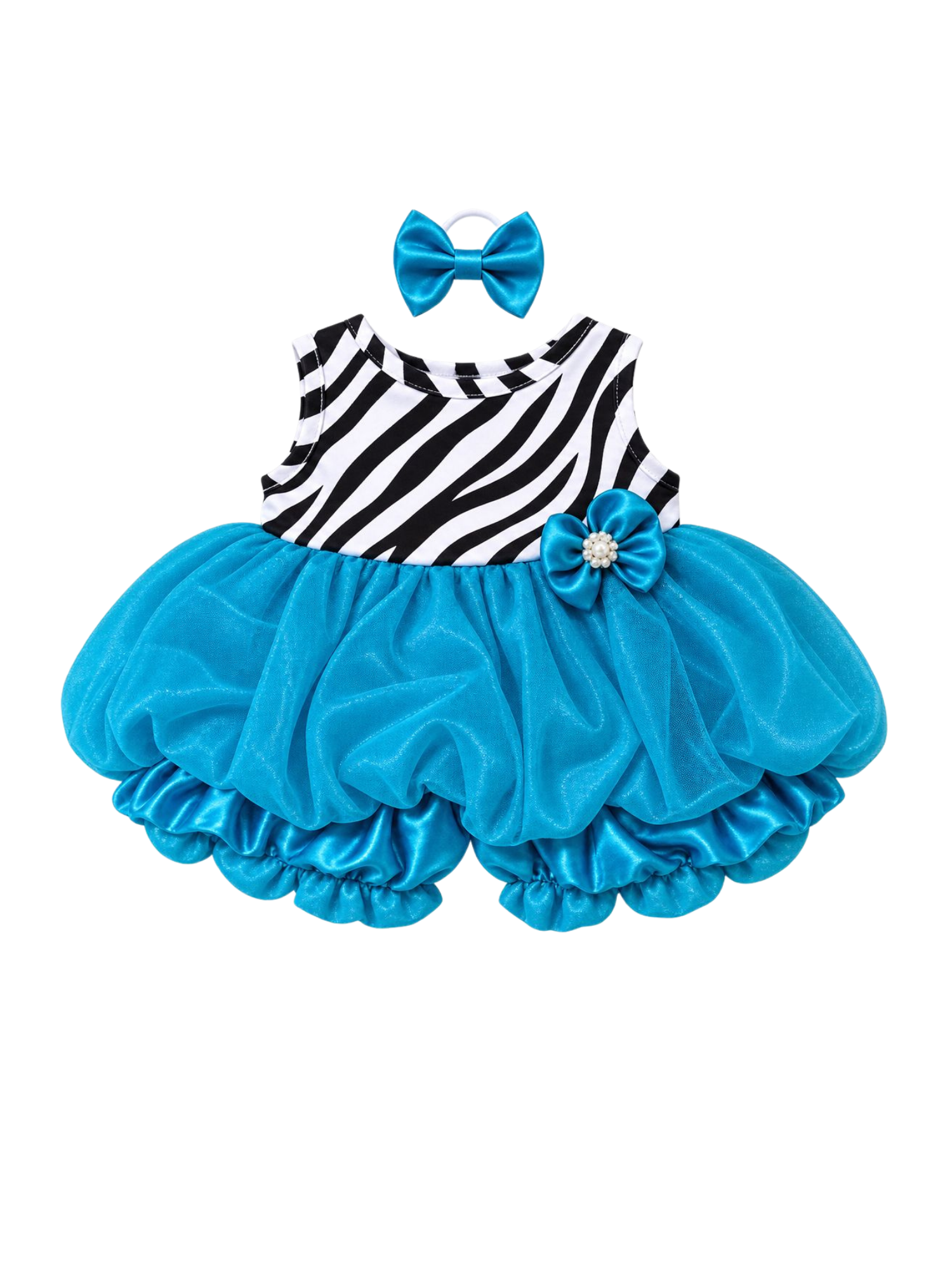Zebra Glam Dress