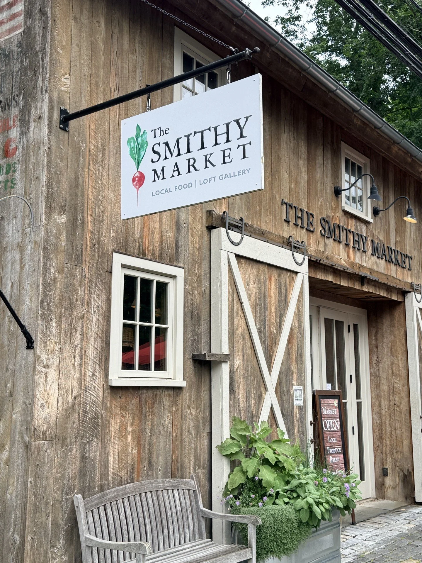 The Smithy Market in New Preston Village 
