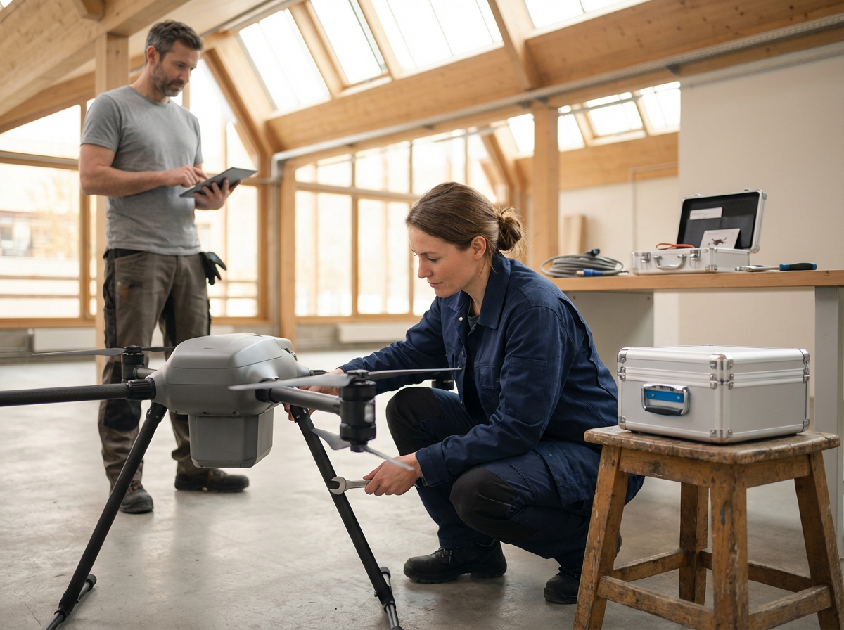 Industrial Drone Maintenance