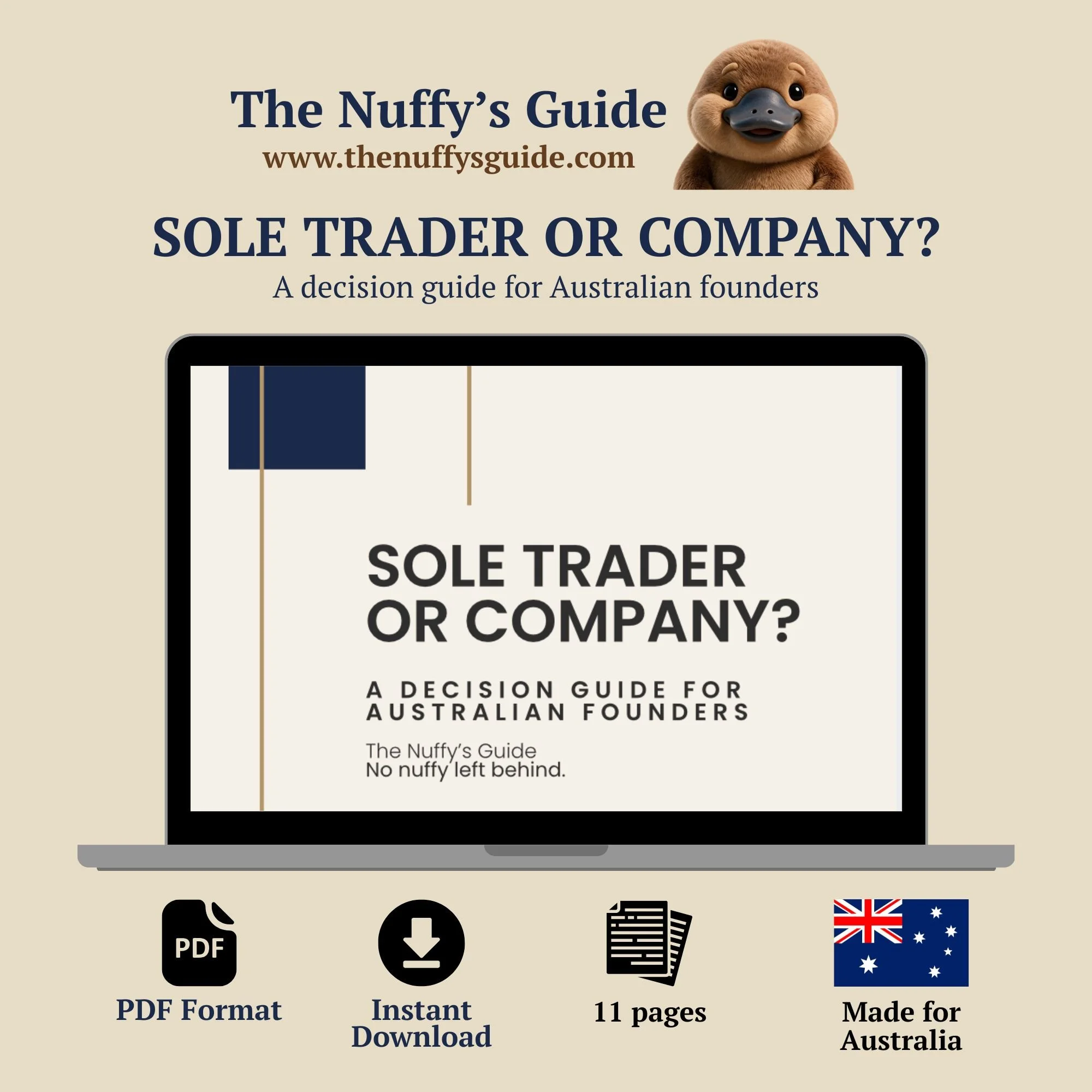 The Nuffy's Guide: Sole Trader or Company?