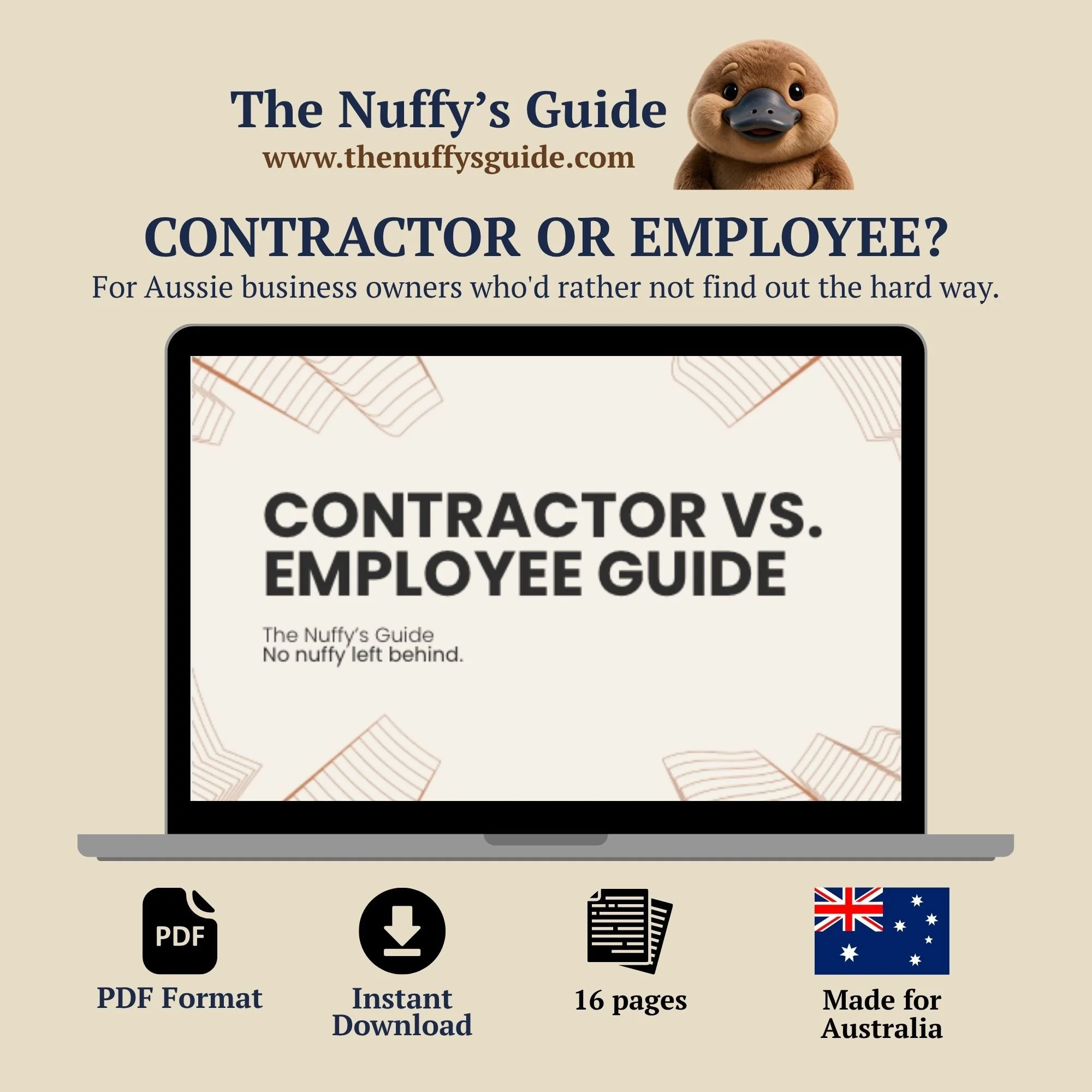 The Nuffy's Guide: Contractor vs Employee Guide