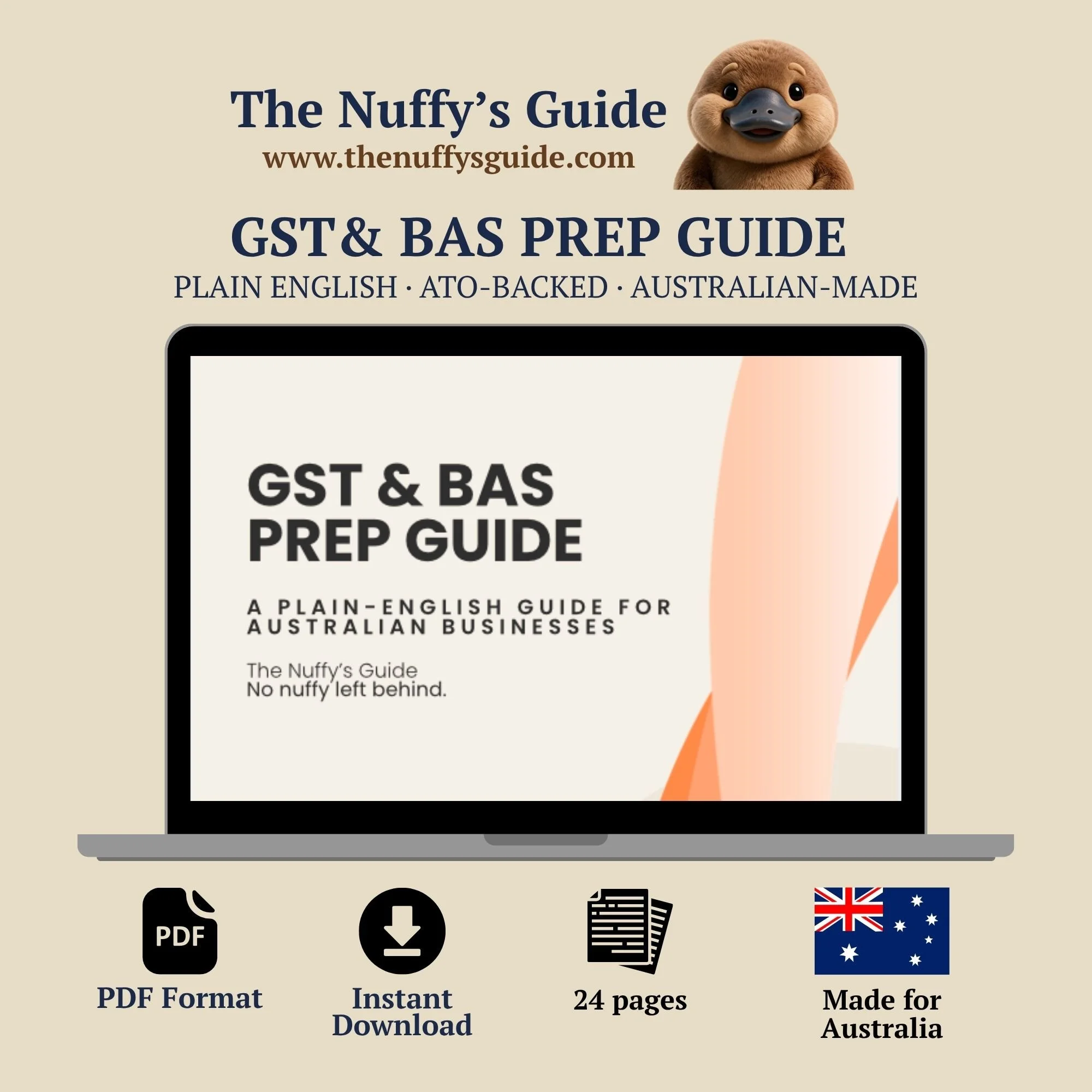 The Nuffy's Guide: GST & BAS Prep Guide