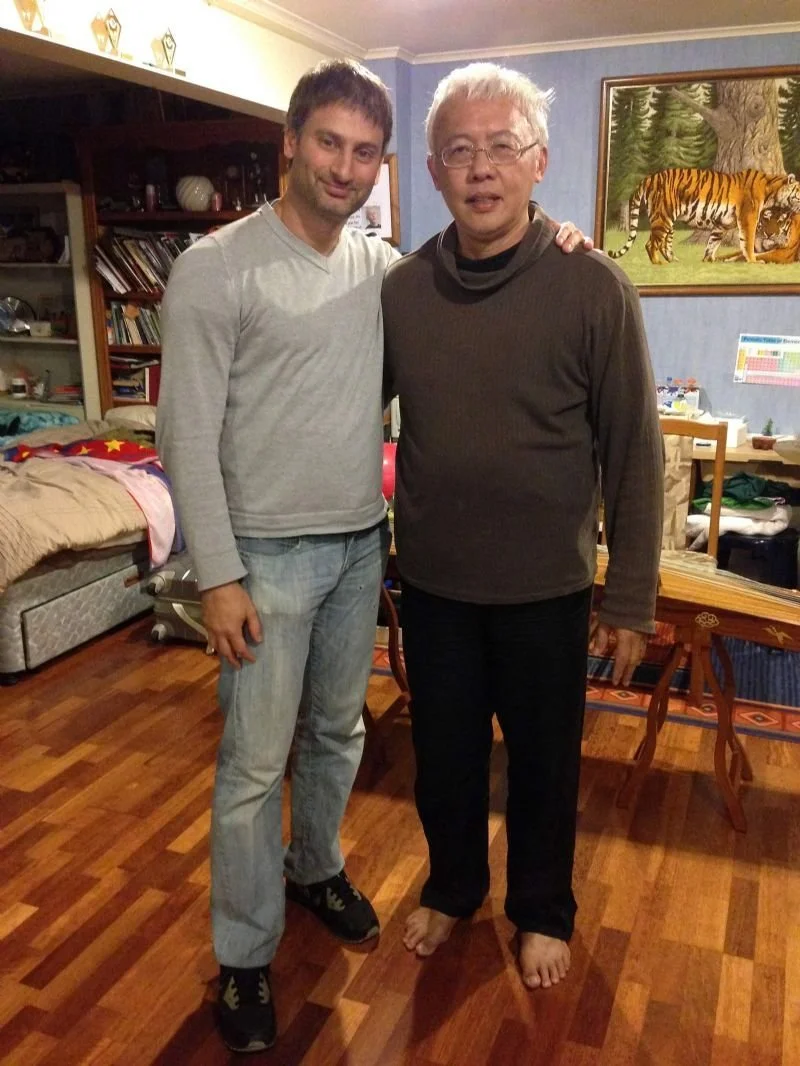 A casual shot at Shifu Wee Kee Jin's home, 2013
