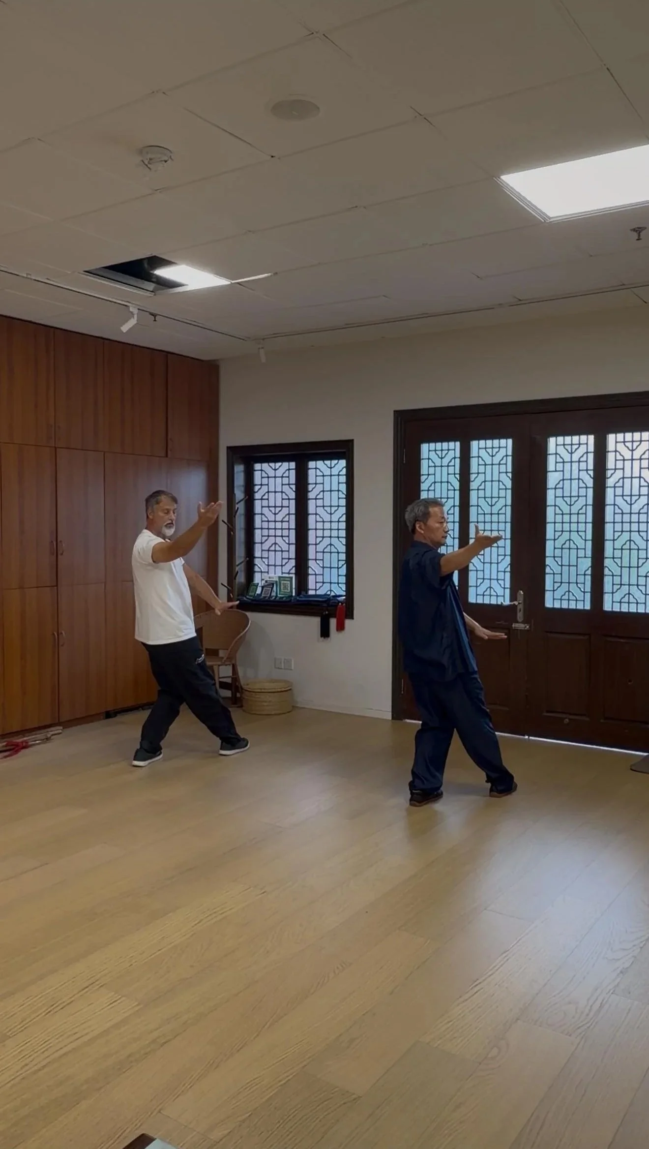 The Wu Fast form with Sifu Zhou Zhongfu