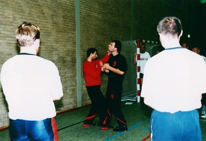 Teaching the Dutch marines, 2003 The Netherlands