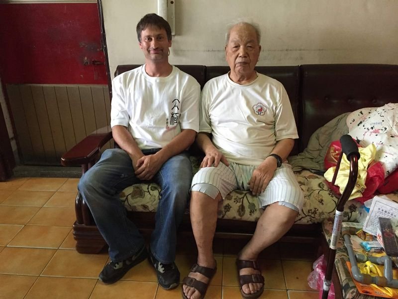 Sifu Sergio P. Iadarola  with Sifu Jeng Shean Chih