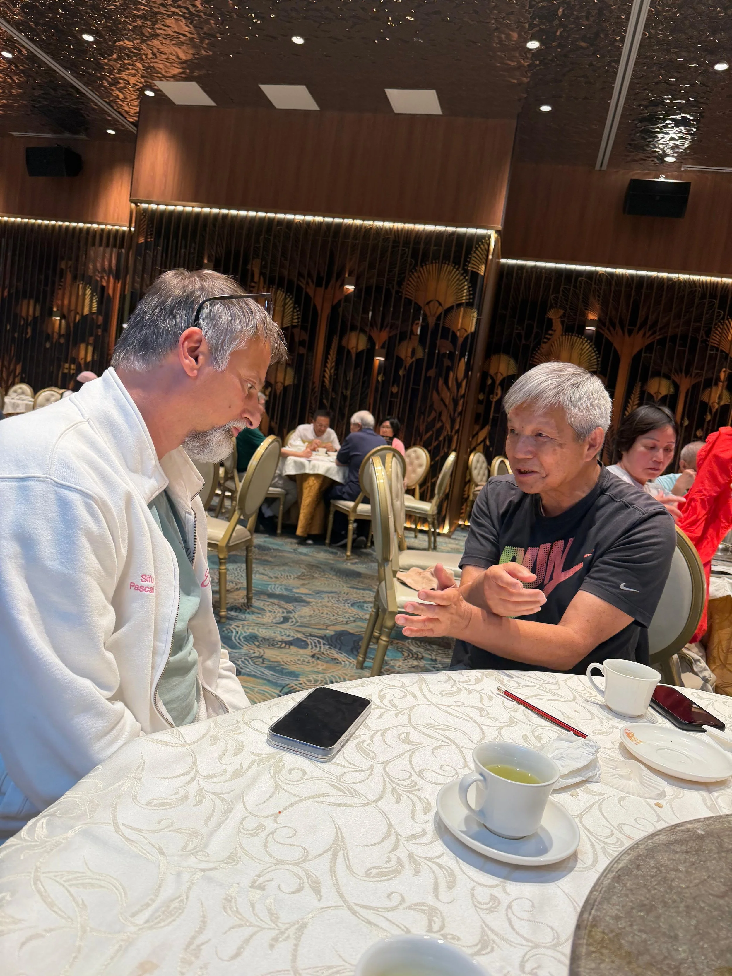 Sometimes the most advanced theory is transmitted during Dim Sum