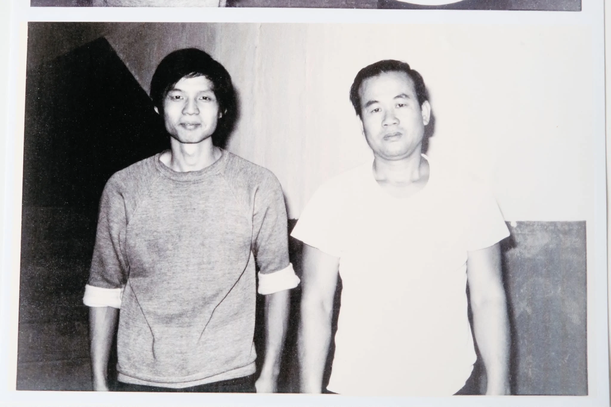 Sifu Rick Wong with his Sihing Lee Yuen