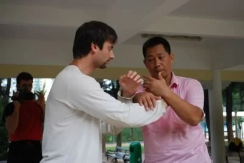 With Sifu Sunny So, 2008 Hong Kong