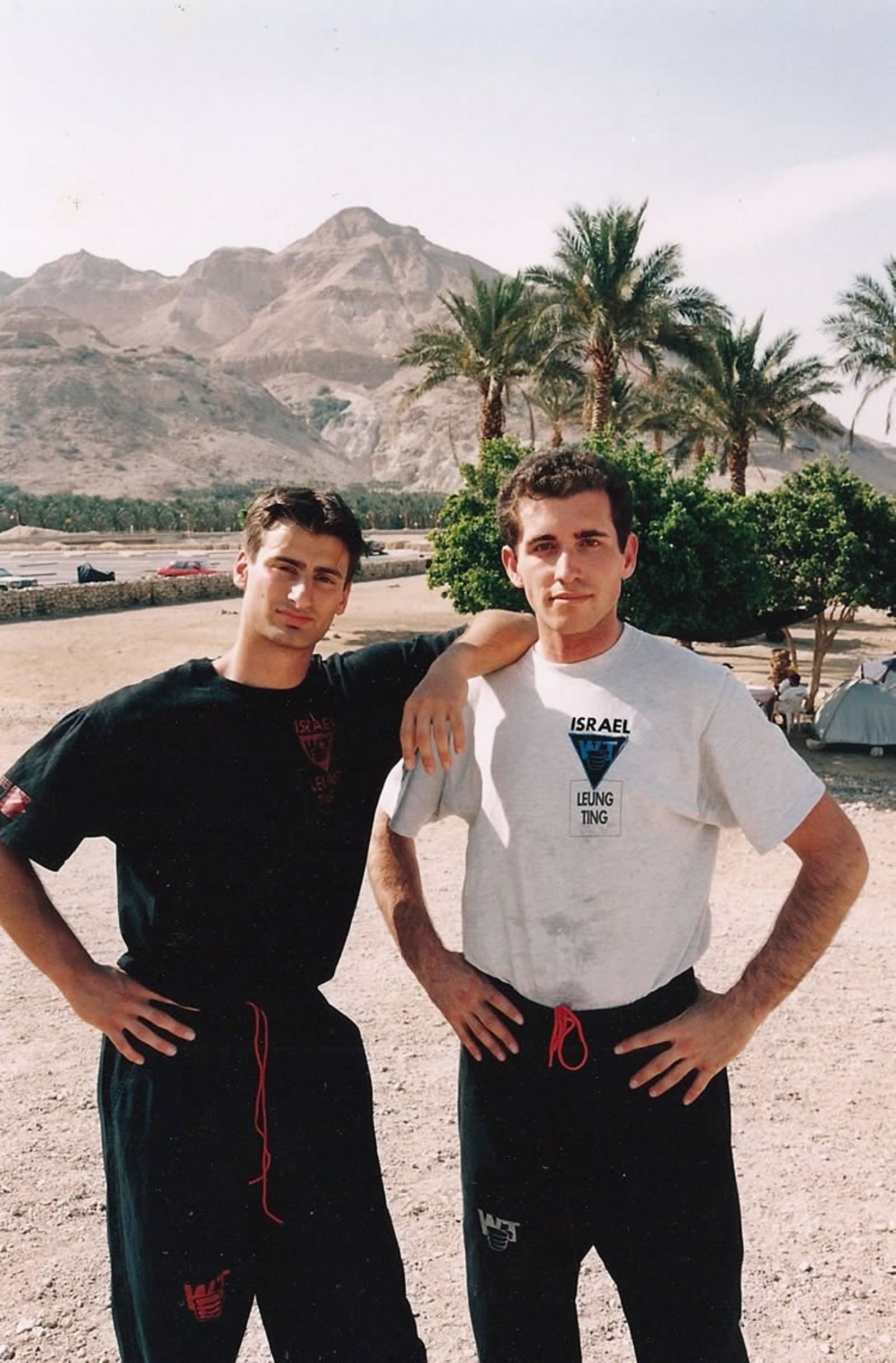 Year 1997 in Israel at the Dead Sea