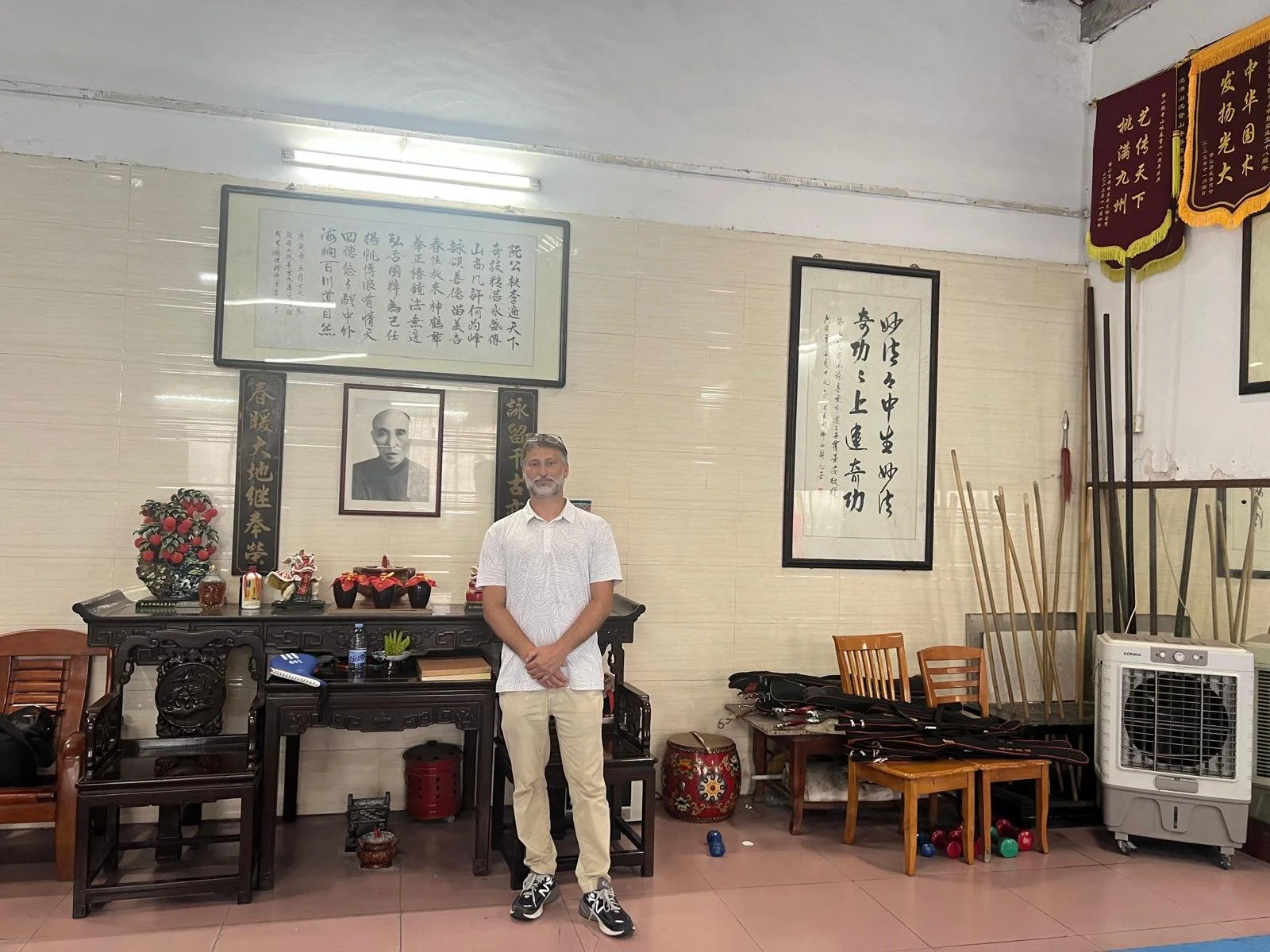 Sifu Sergio P. Iadarola recent trip to Foshan 2024