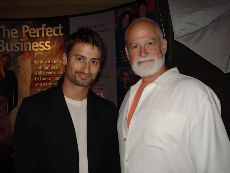 With Ninjitsu GM Stephan Hayas 