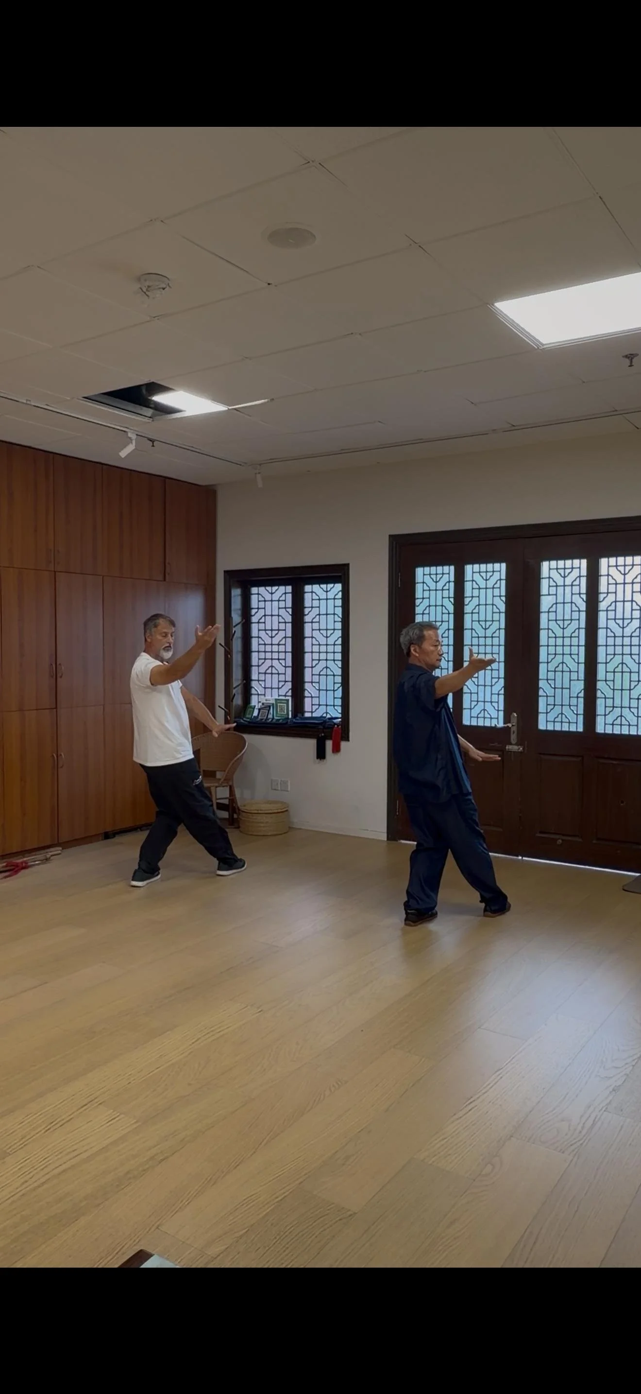 The Wu Fast form with Sifu Zhou Zhongfu