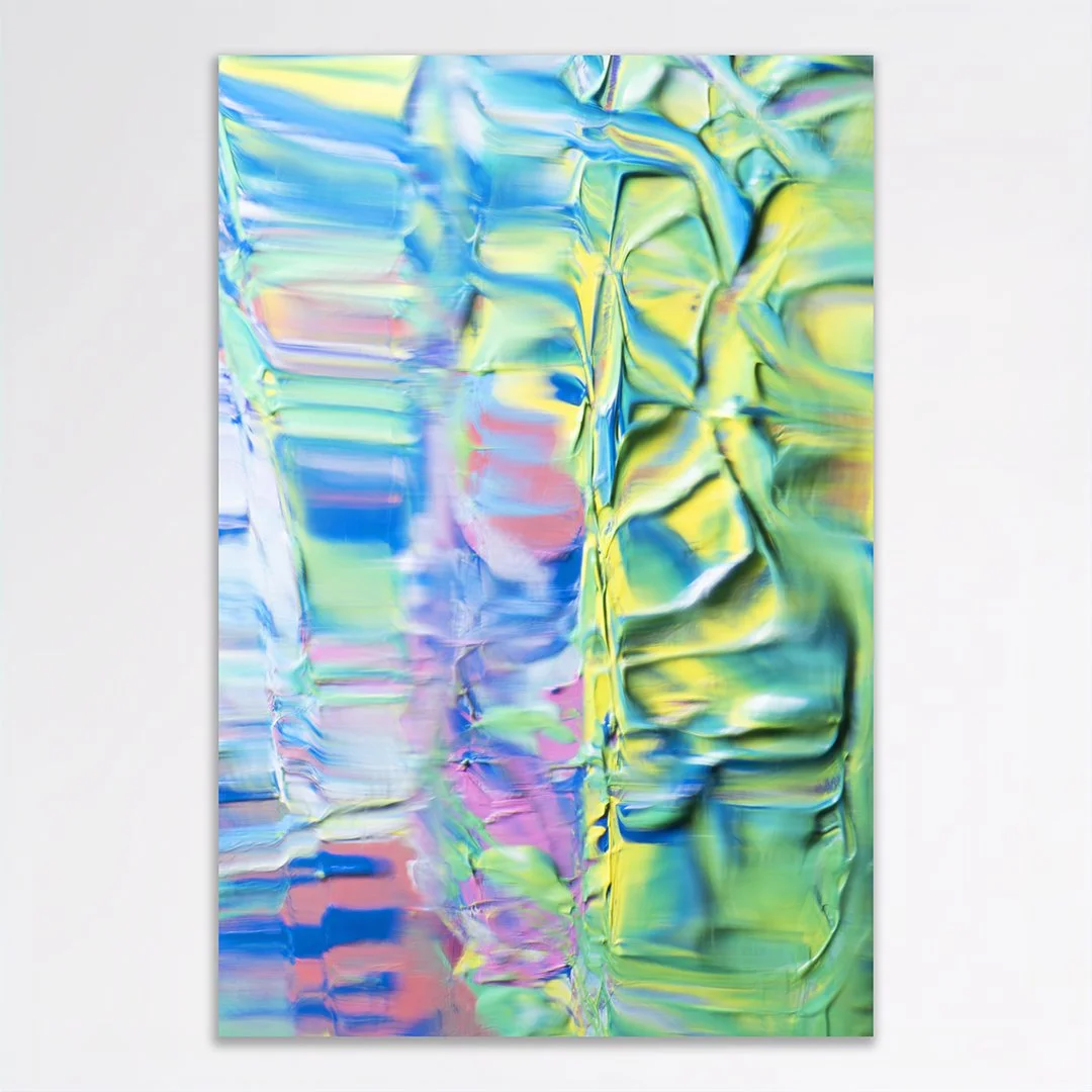AG263-431, 36x24x1" photograph printed on white dibond, detail view