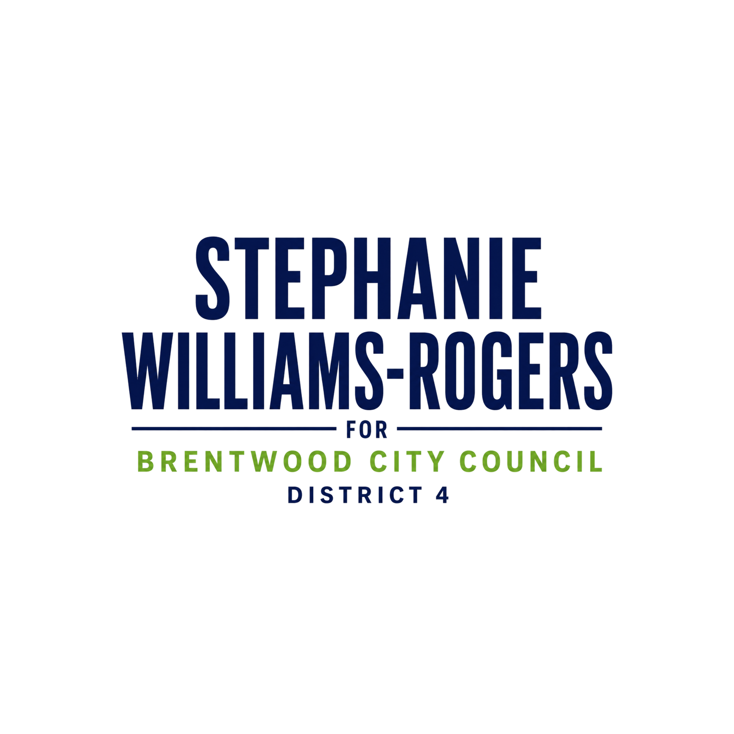 Stephanie Williams-Rogers for Brentwood City Council