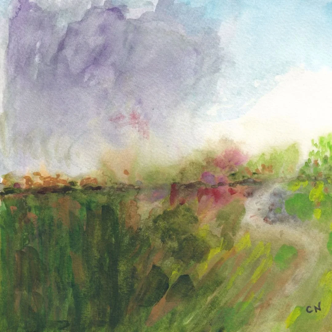 There's a way - 8 x 8 inch Watercolor 
100% cotton 140lb cold press paper