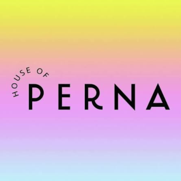 The House of Perna logo representing Ariana Scalia’s fashion and creative experience