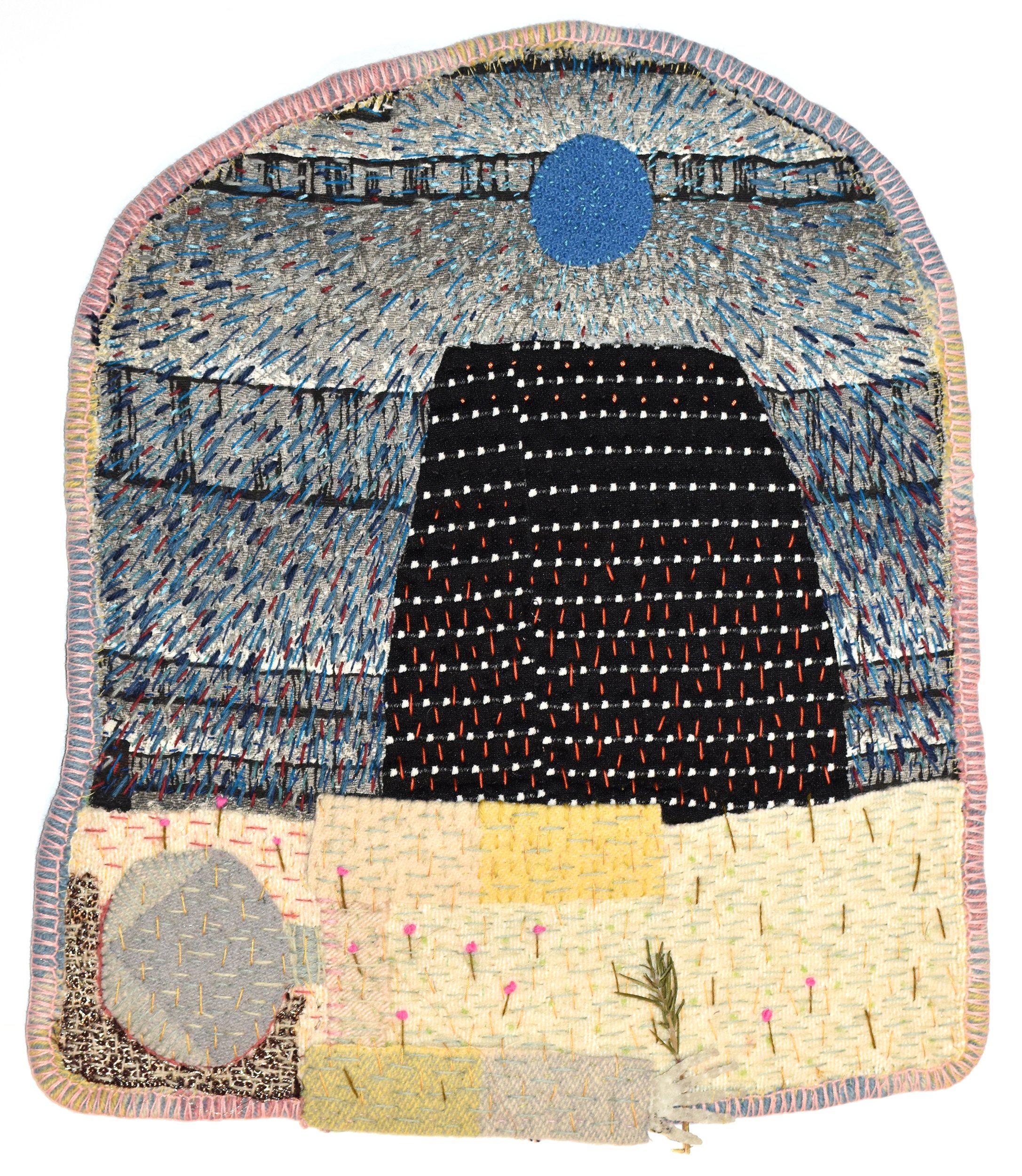 Rest_Recycled fabric, cotton and wool thread_2019_Photo Joseph Sollis
