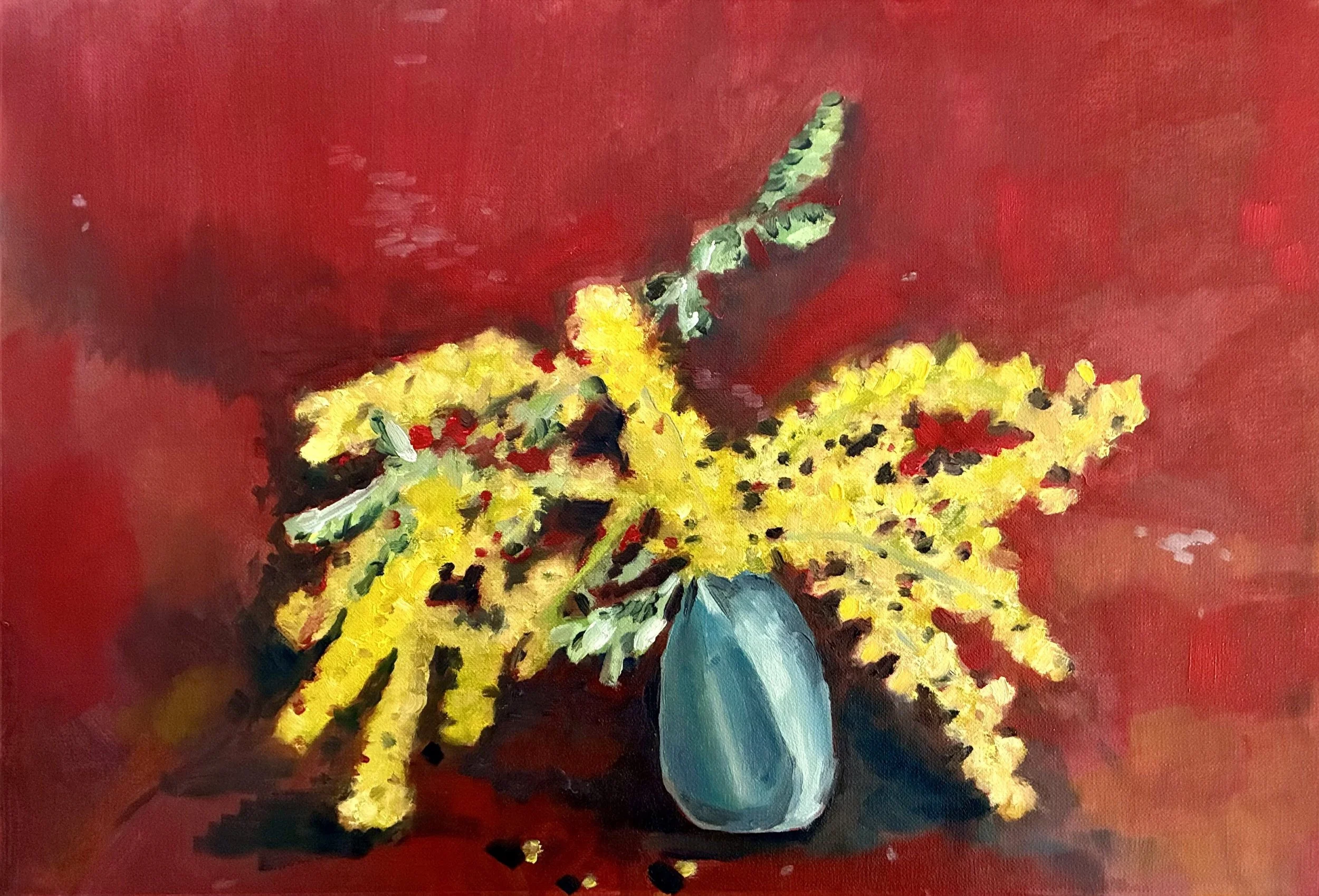 Acacia_oil on paper_2026_Photo Sarah Toohey