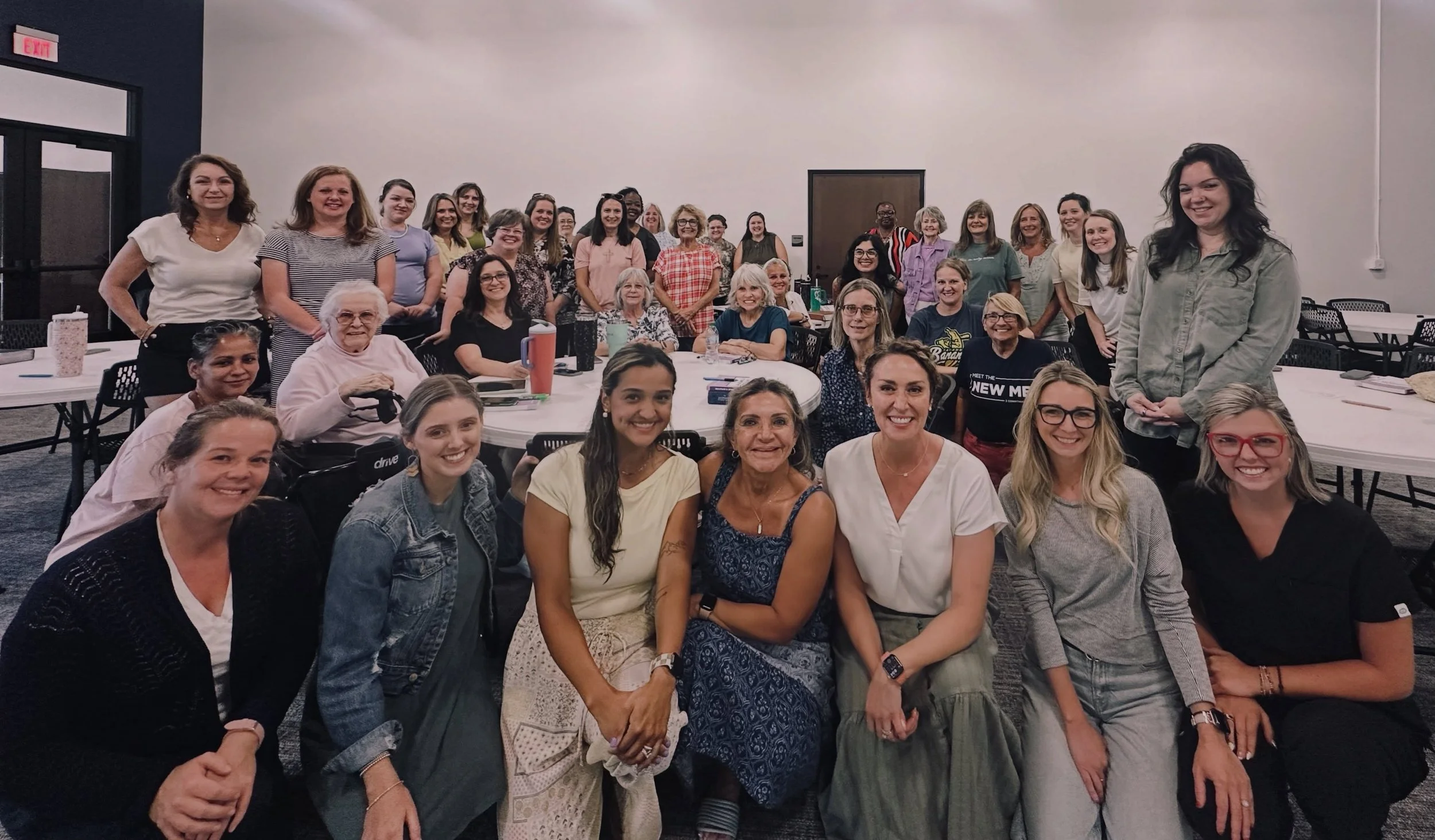 Monday Night Bible Study is BACK at Bethlehem Church, and the room was full. 🩷

We&rsquo;re in Galatians and Ephesians this semester, two letters Paul wrote to churches working out what it means to belong to Christ and to each other.

Women in their