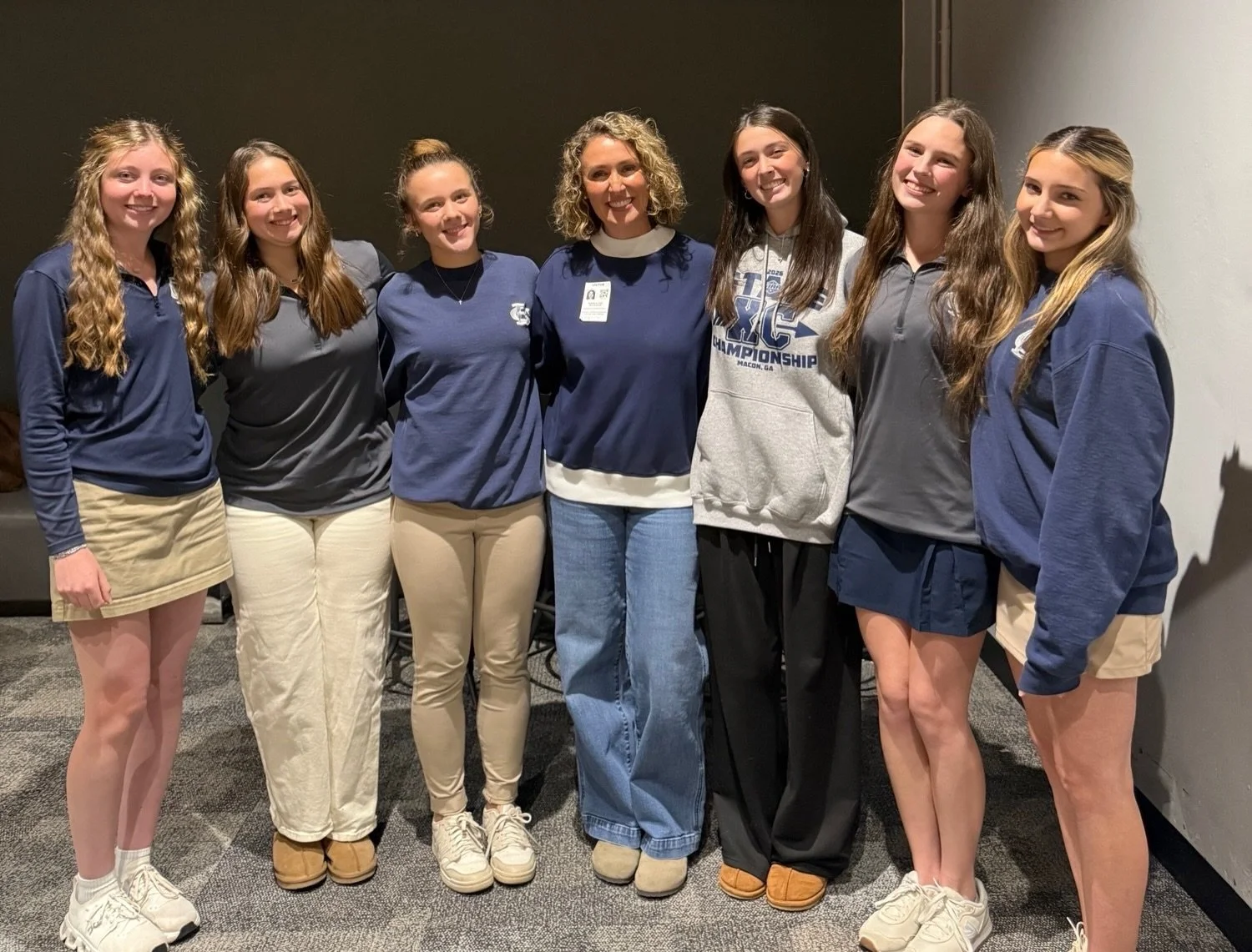 Walking back into a room where my daughter used to sit felt like a sort of homecoming. 💙🤍🩶

I spent time with the BCA Lighthouse girls yesterday and I left feeling so encouraged. These young women are leading their school through their identity, i