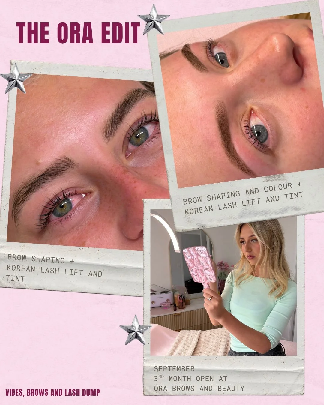 the ora edit: september dump 🎀
good brows, lifted lashes &amp; increasingly unprofessional content