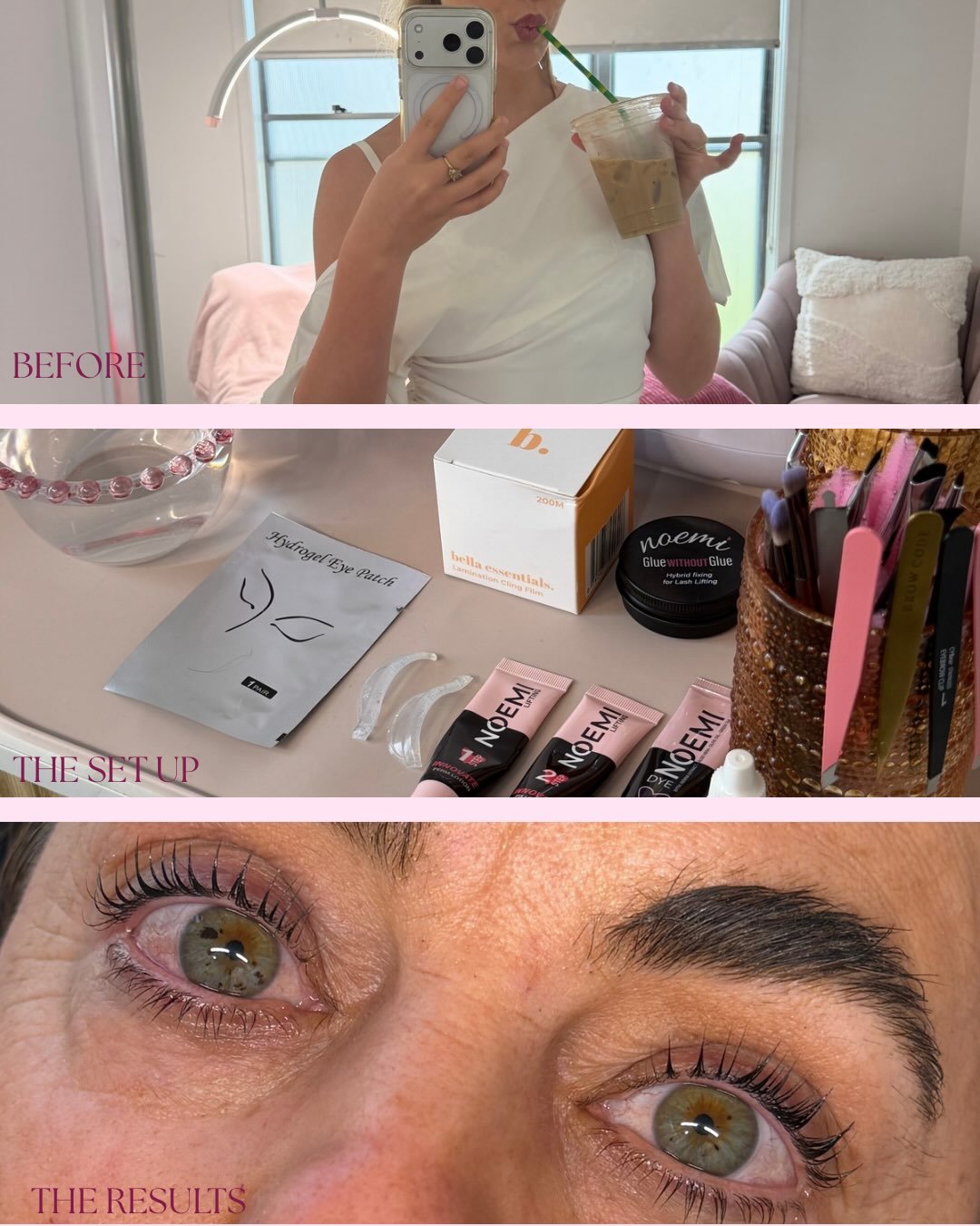 POV I have an obsession for Korean lash lifts and for good reason. Having lashes that last 6-8 weeks is a low maintenance everyday necessity. So do yourself a favour and book your next Korean lash lift through the link in bio