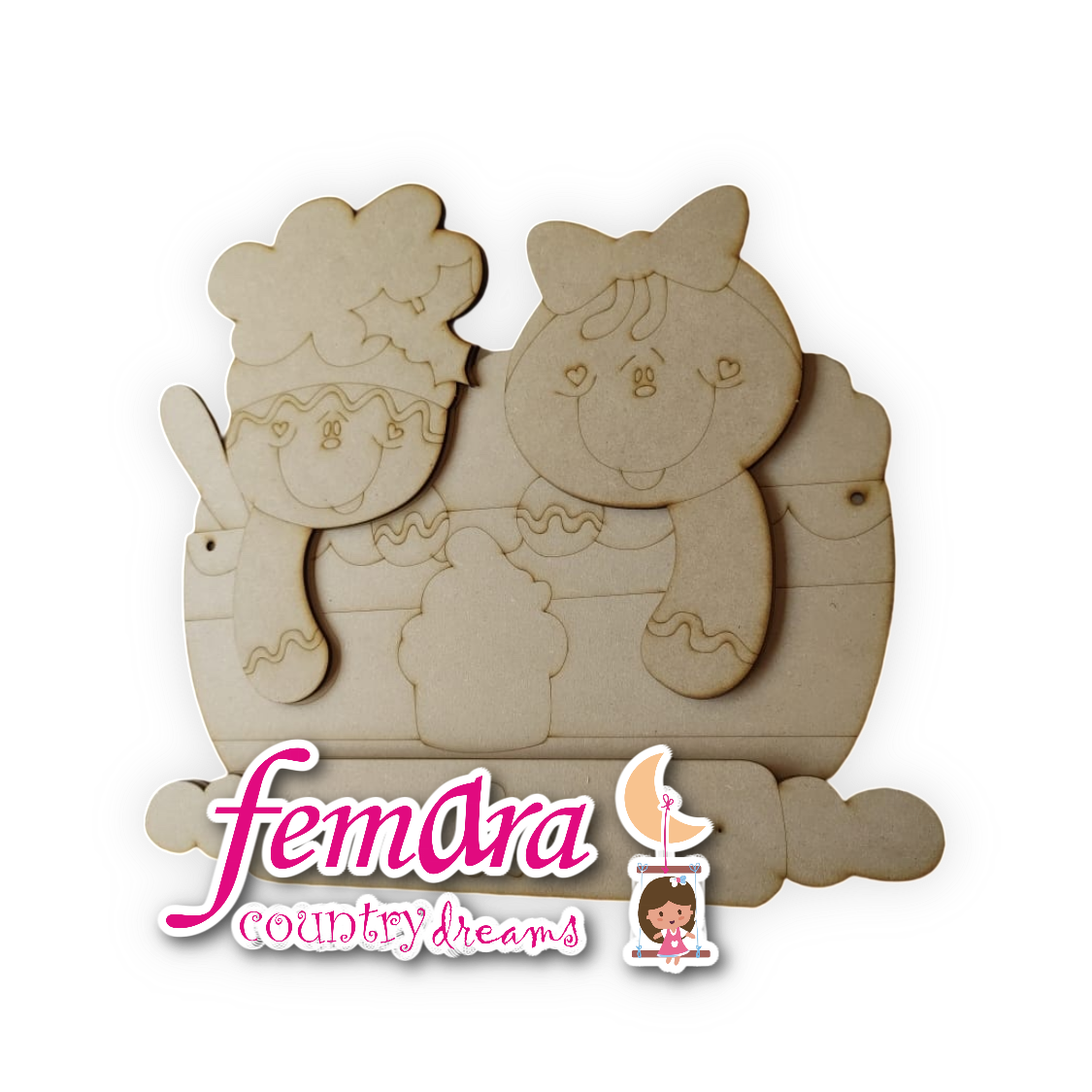 PORTA TRAPOS GALLETA CUPCAKE