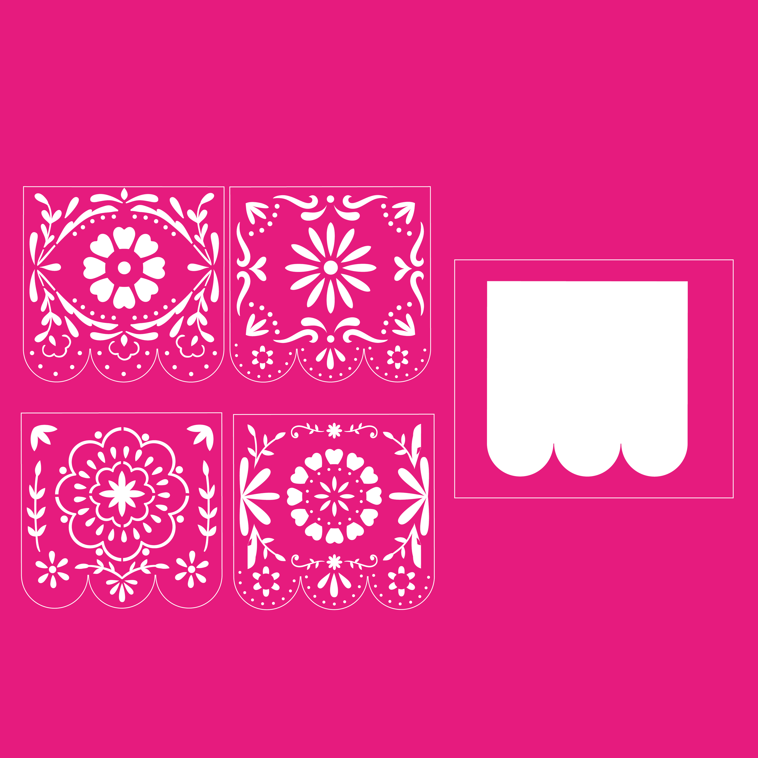 1212-006 PAPEL PICADO CH