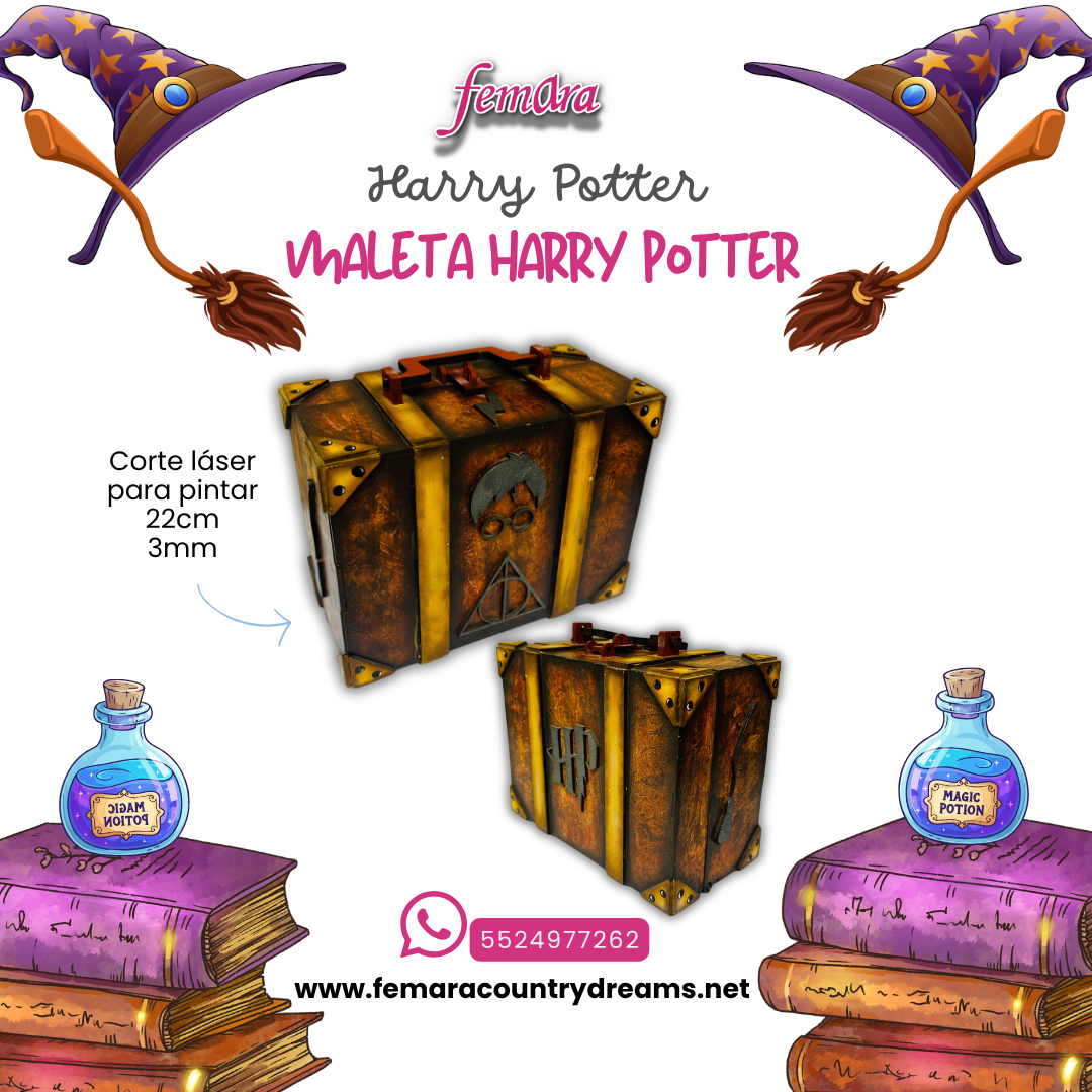 MALETA HARRY POTTER