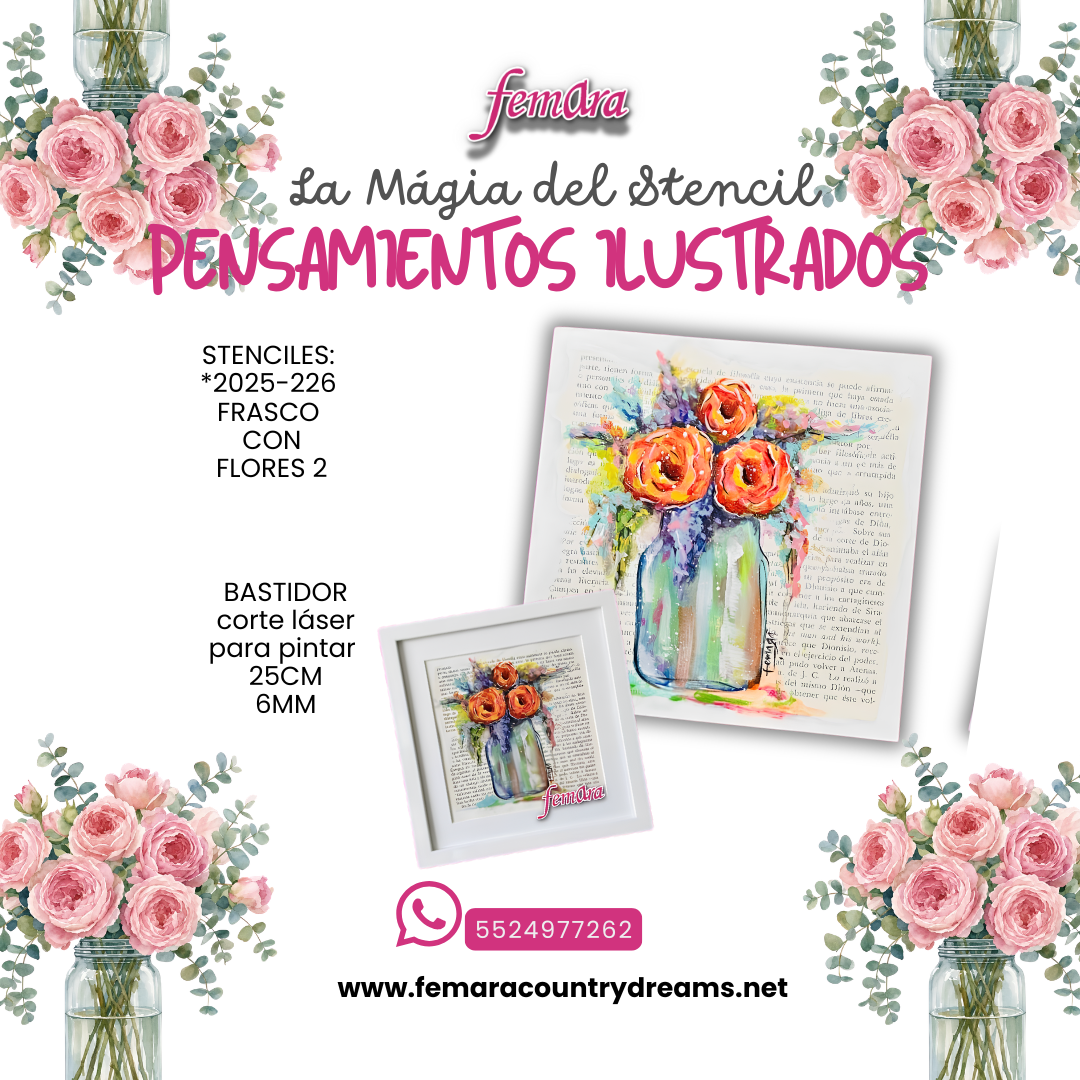 PENSAMIENTOS ILUSTRADOS CUADRO