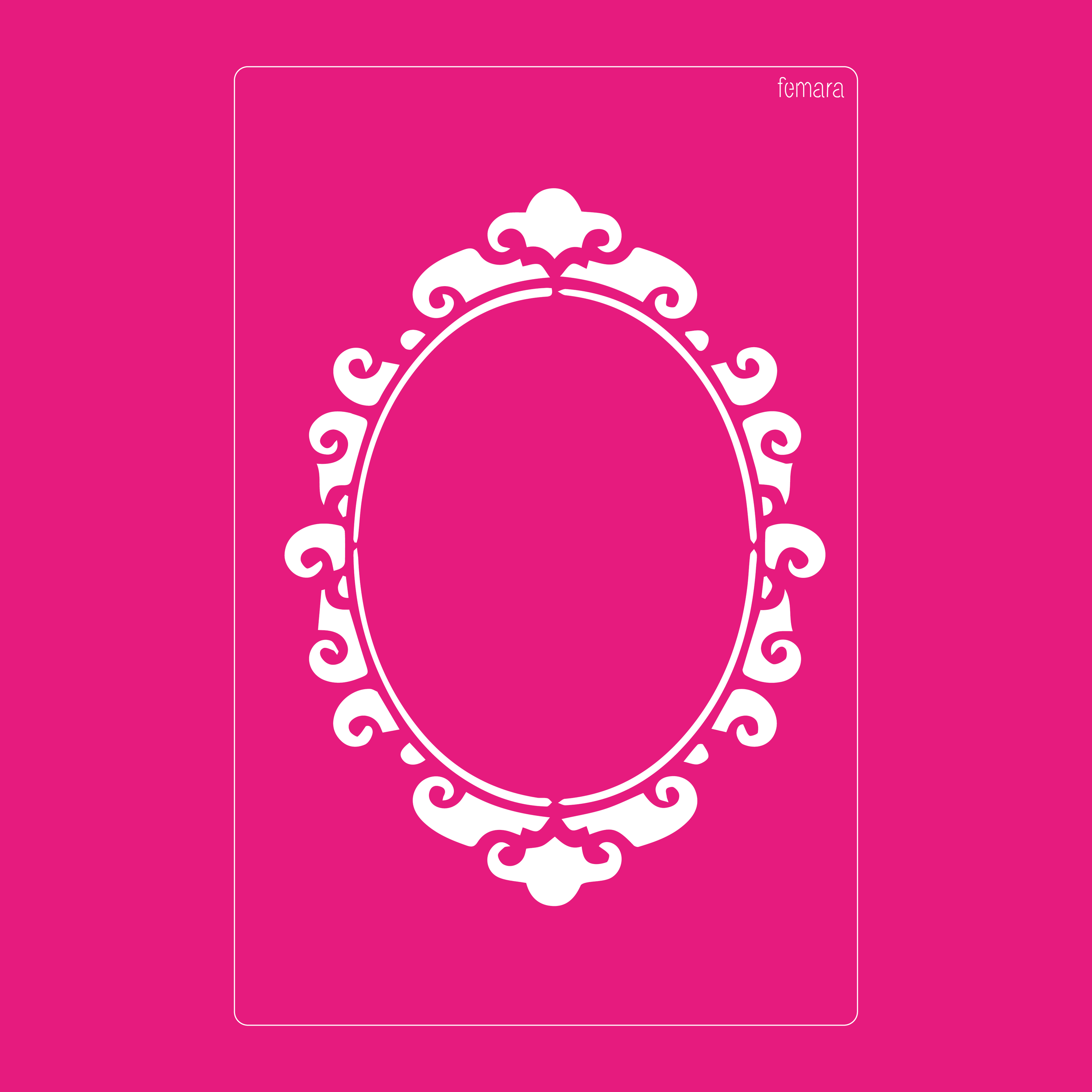 2030-117 MOLDURA OVAL