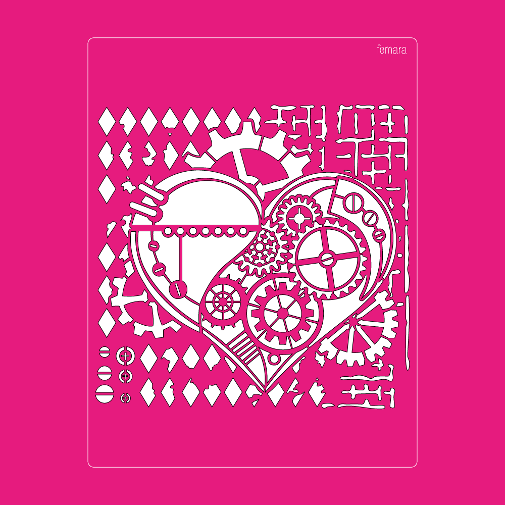 2330-128 ENGRANES CORAZON