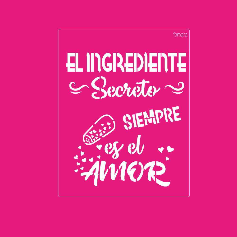 2025-184 INGREDIENTE SECRETO