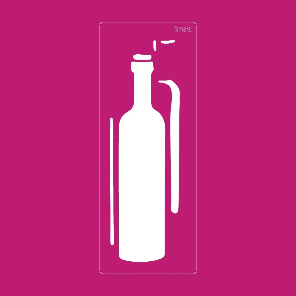 1230-021 BOTELLA DE VINO