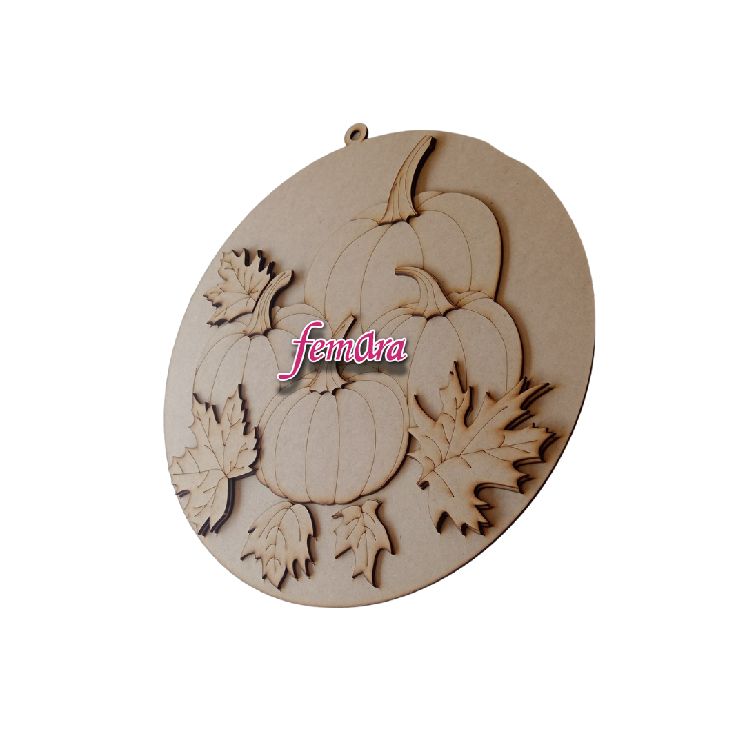 PLACA CALABAZA TEXTURAS