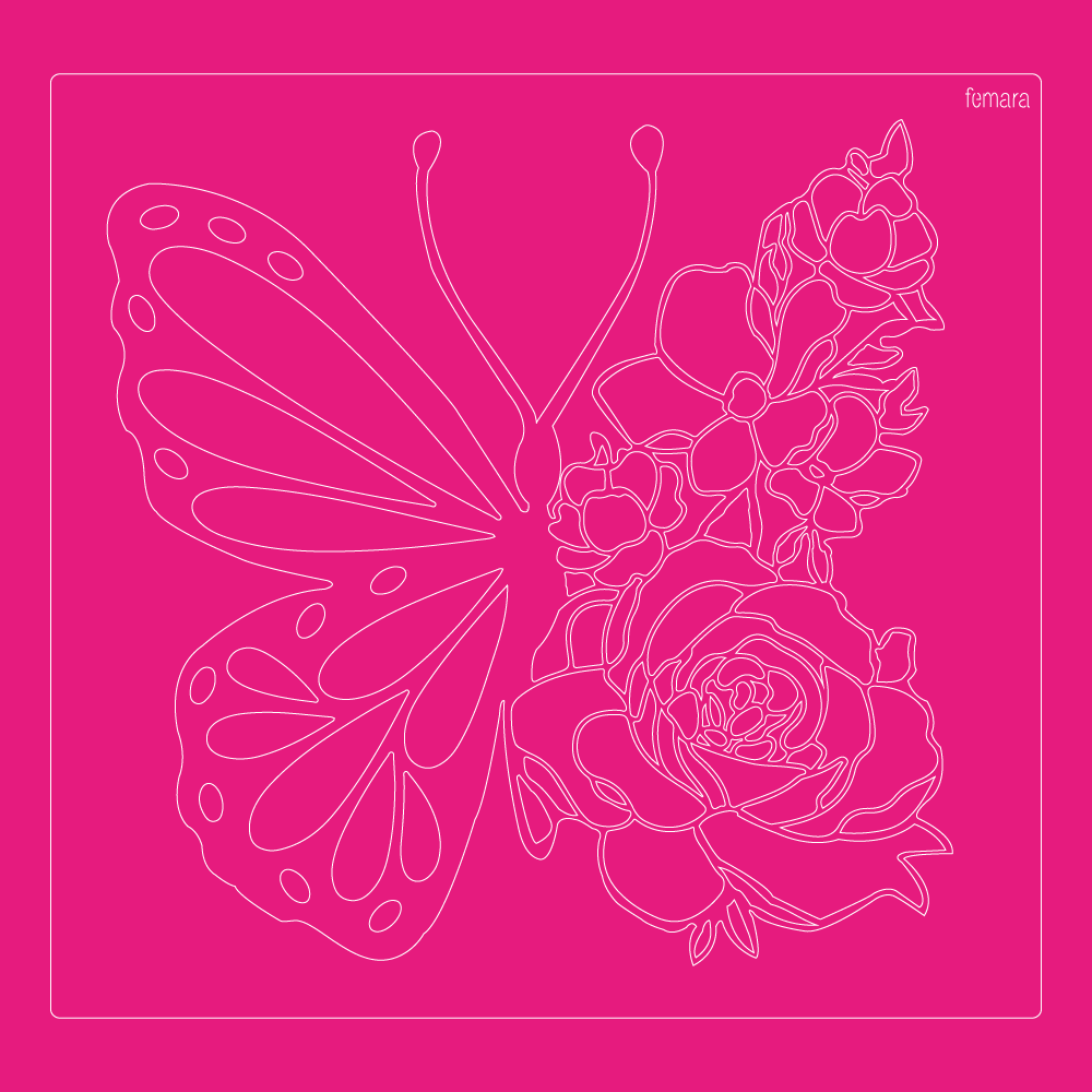 JUMBO-027 MARIPOSA FLOR