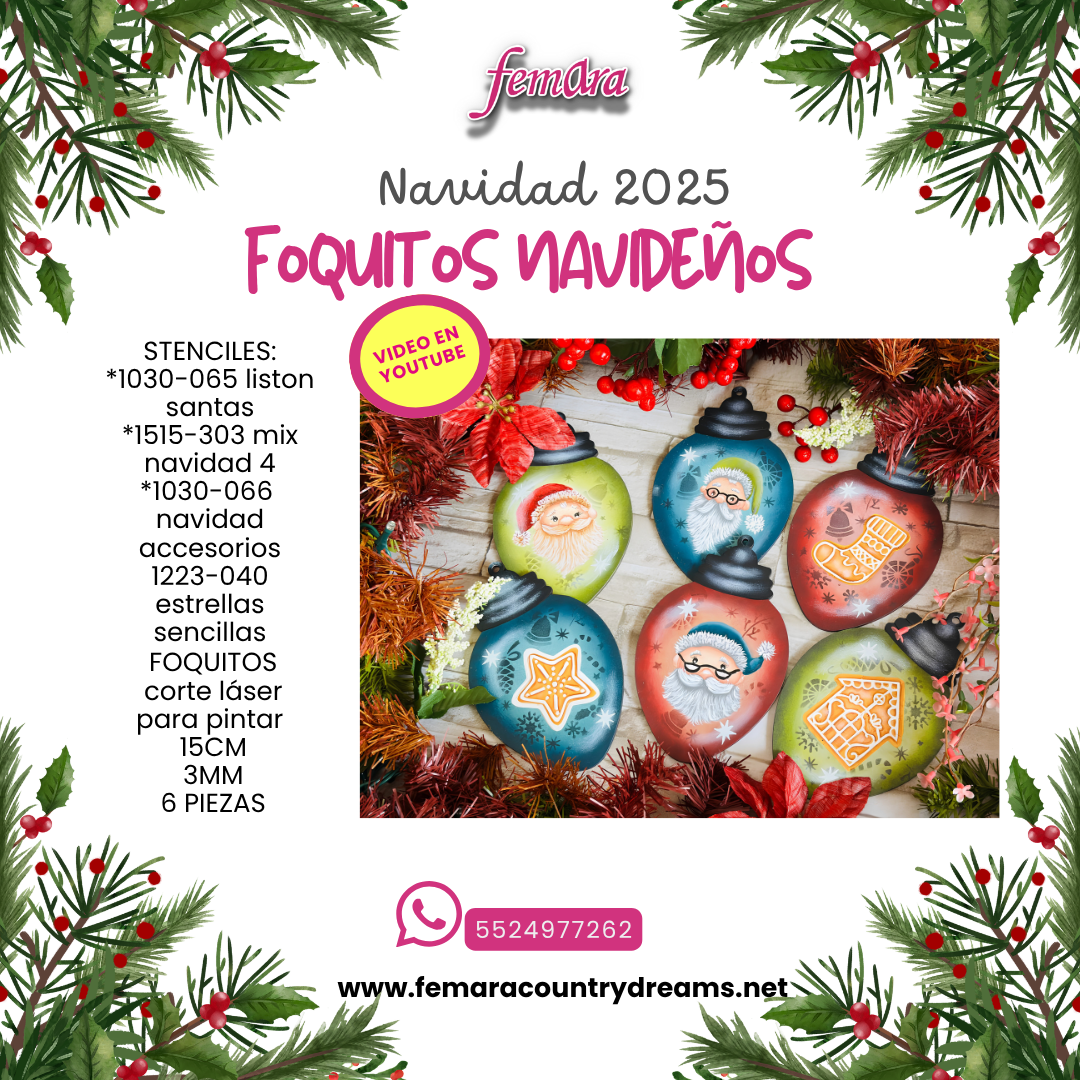 FOQUITOS NAVIDEÑOS GUIA