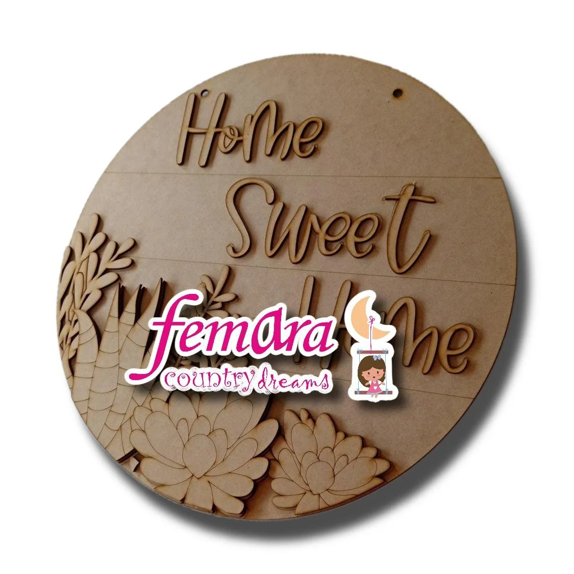 PLACA SUCULENTAS HOME
