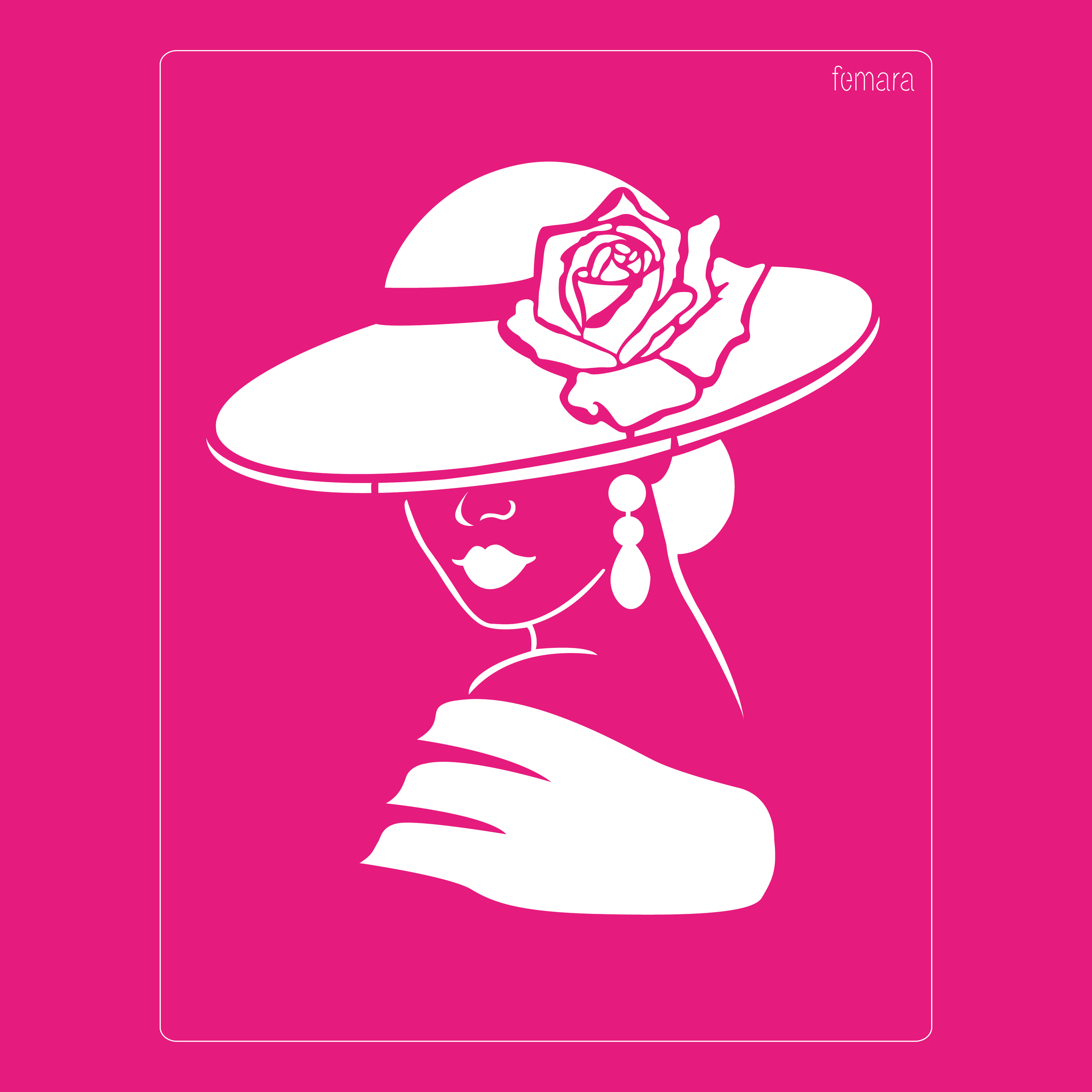2025-086 DAMA CON SOMBRERO