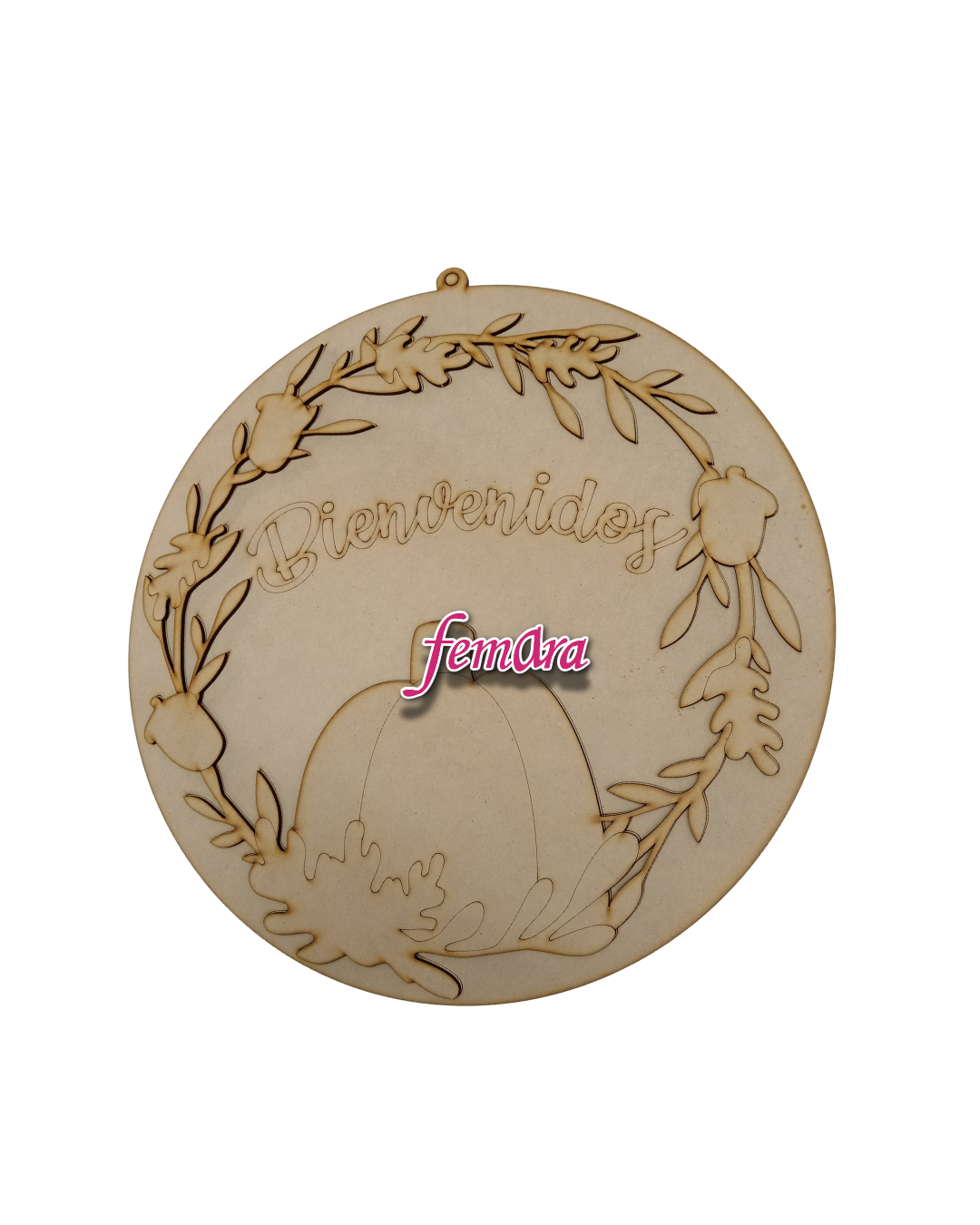 PLACA CALABAZA GUIA